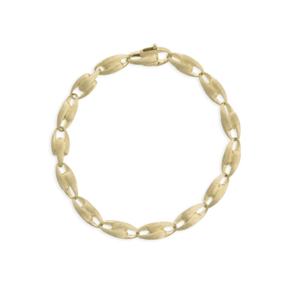 Gold Small Link Lunaria Bracelet