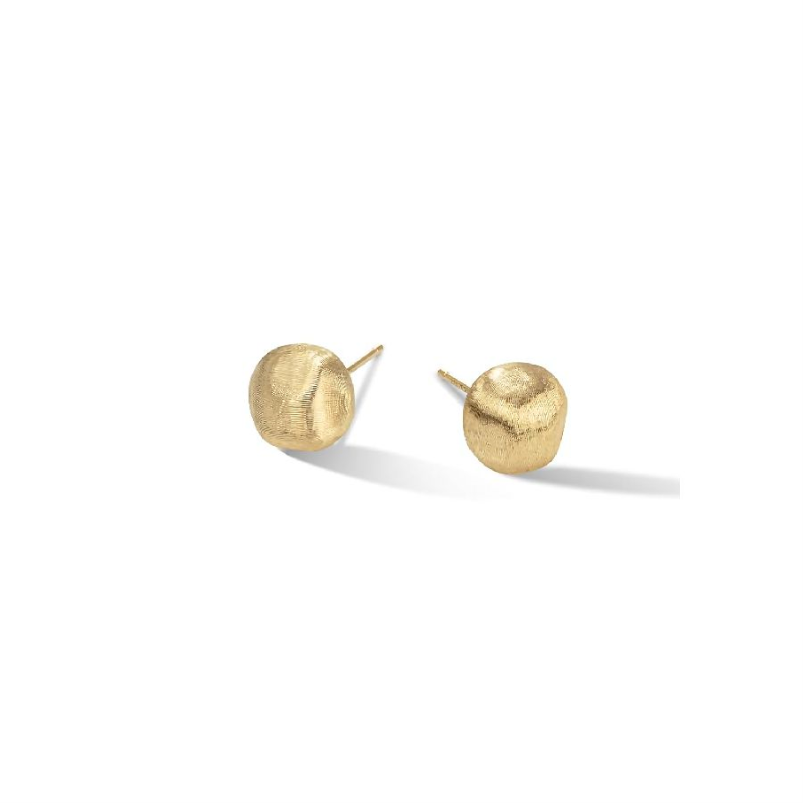 Gold Africa Stud Earrings
