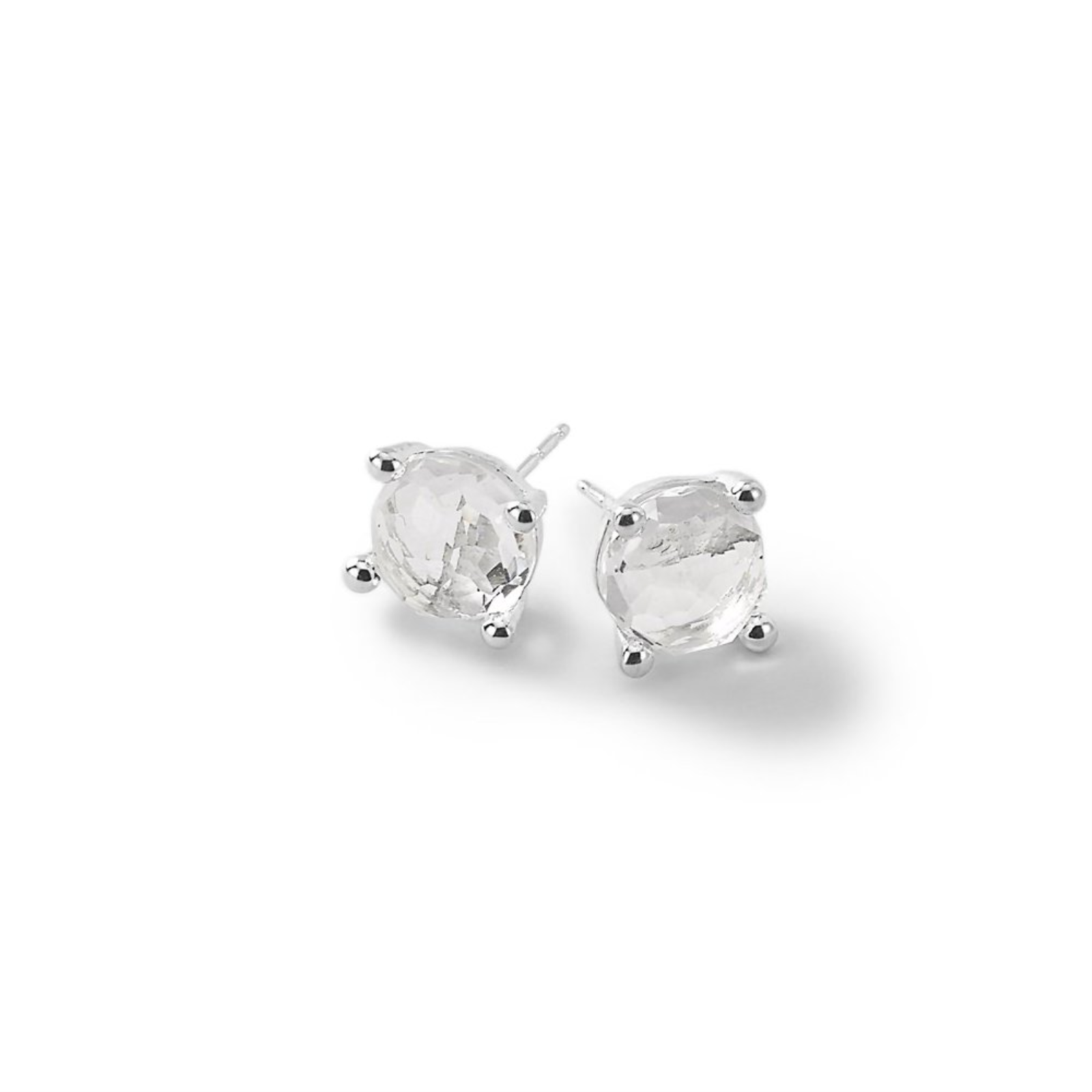Mini Stud Earrings in Sterling Silver