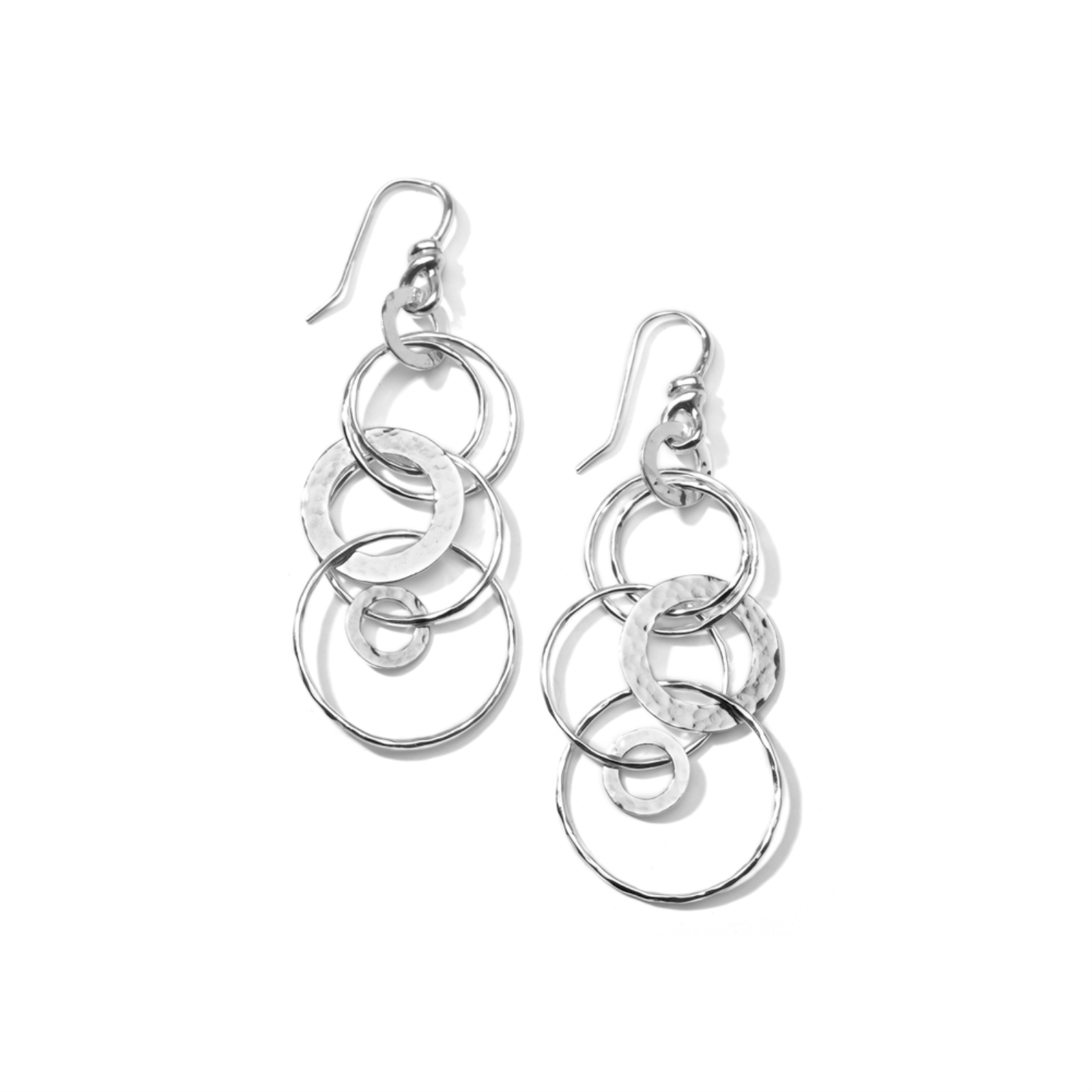 Jet Set Earrings in Sterling Silver
