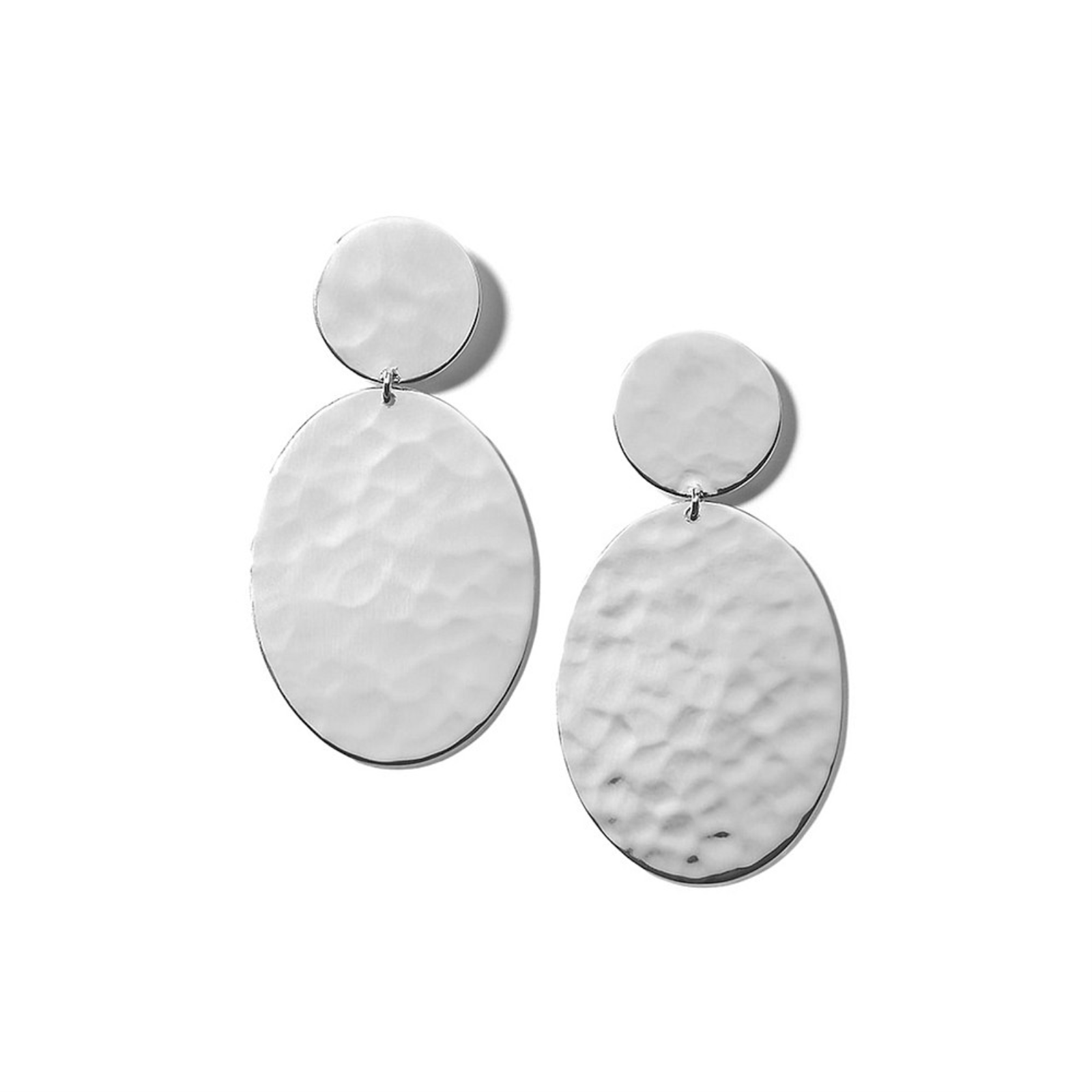 https://www.tinyjewelbox.com/upload/product/Silver Crinkle Hammered Oval Snowman Earrings