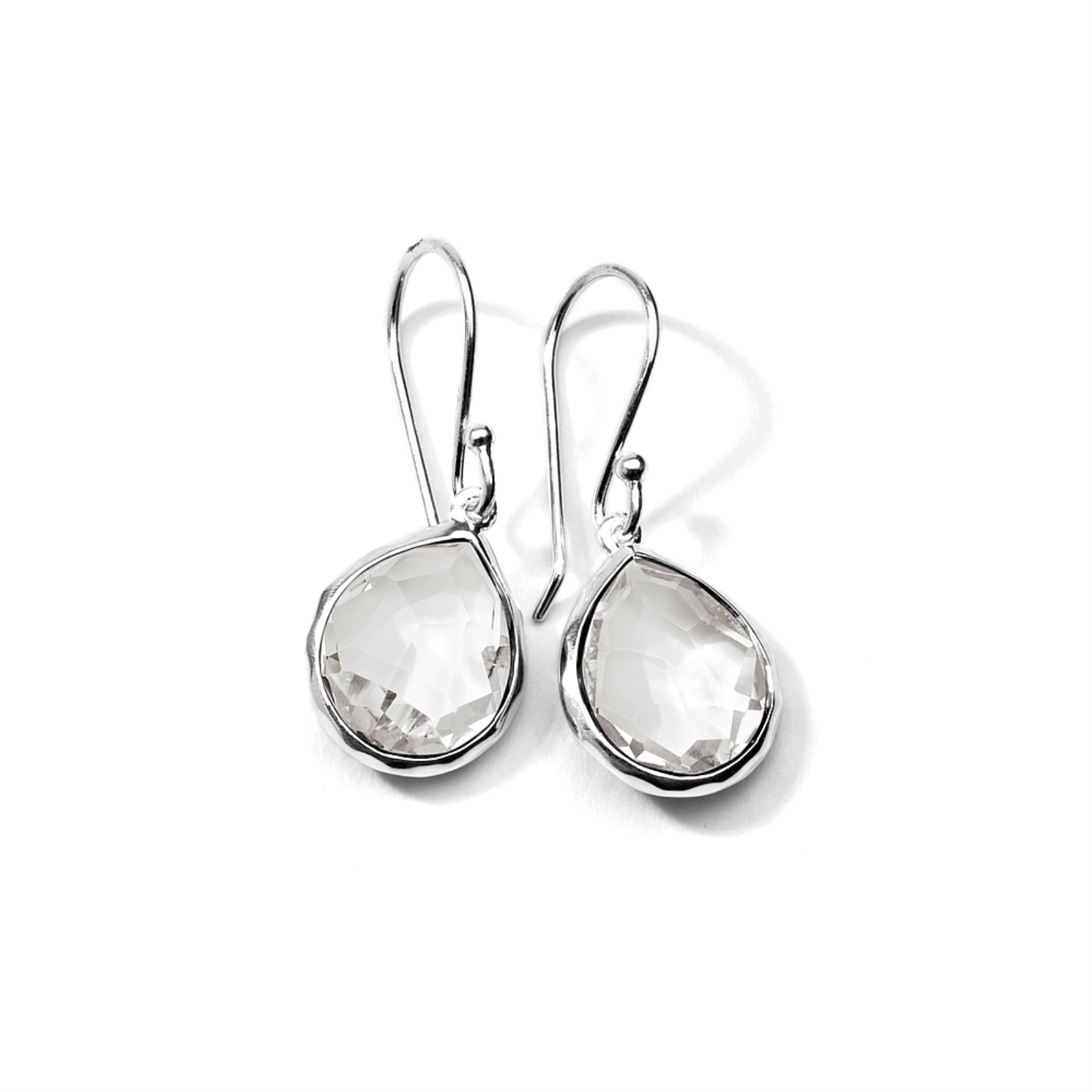 Mini Teardrop Earrings in Sterling Silver