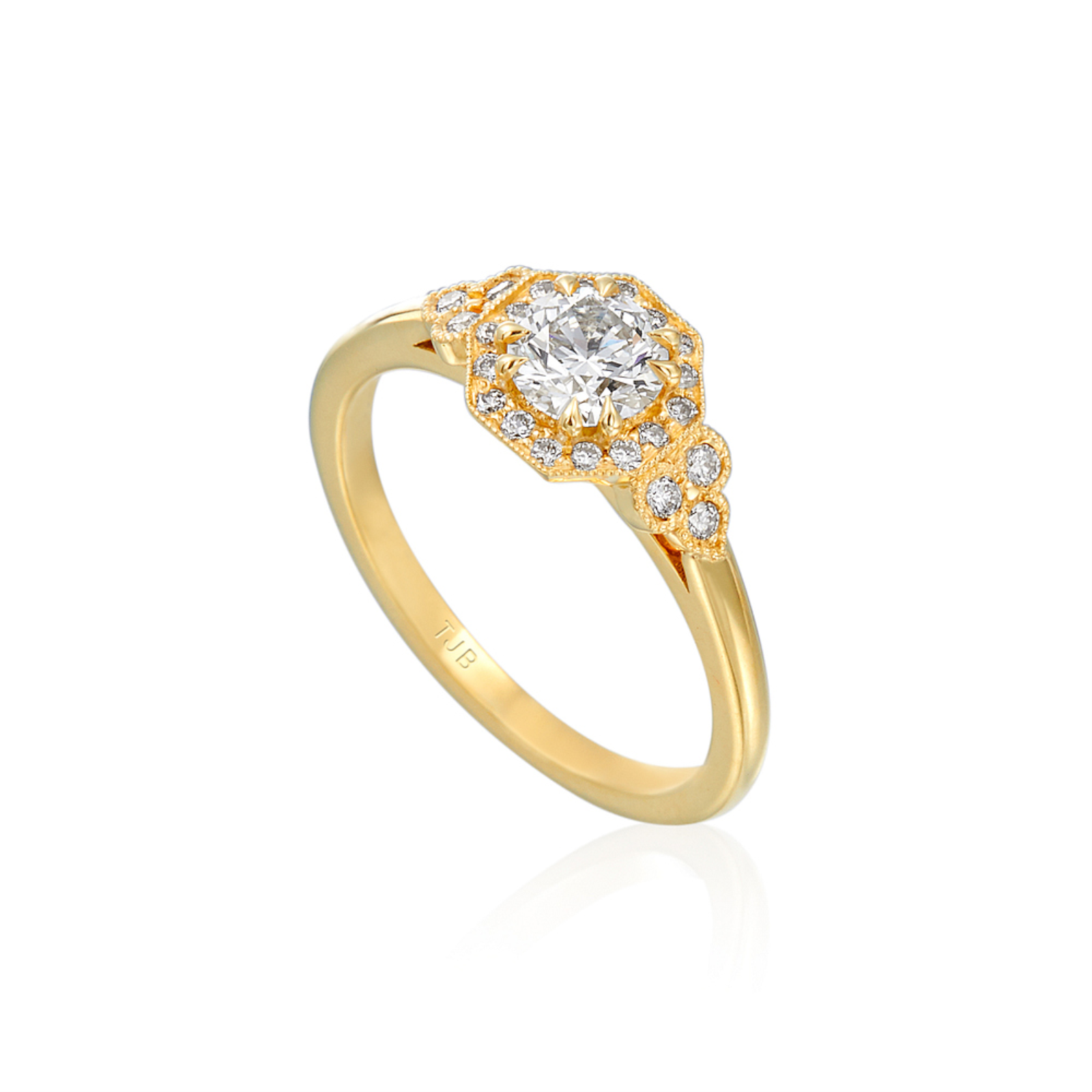 https://www.tinyjewelbox.com/upload/product/Gold and Diamond Halo Engagment Ring Mounting