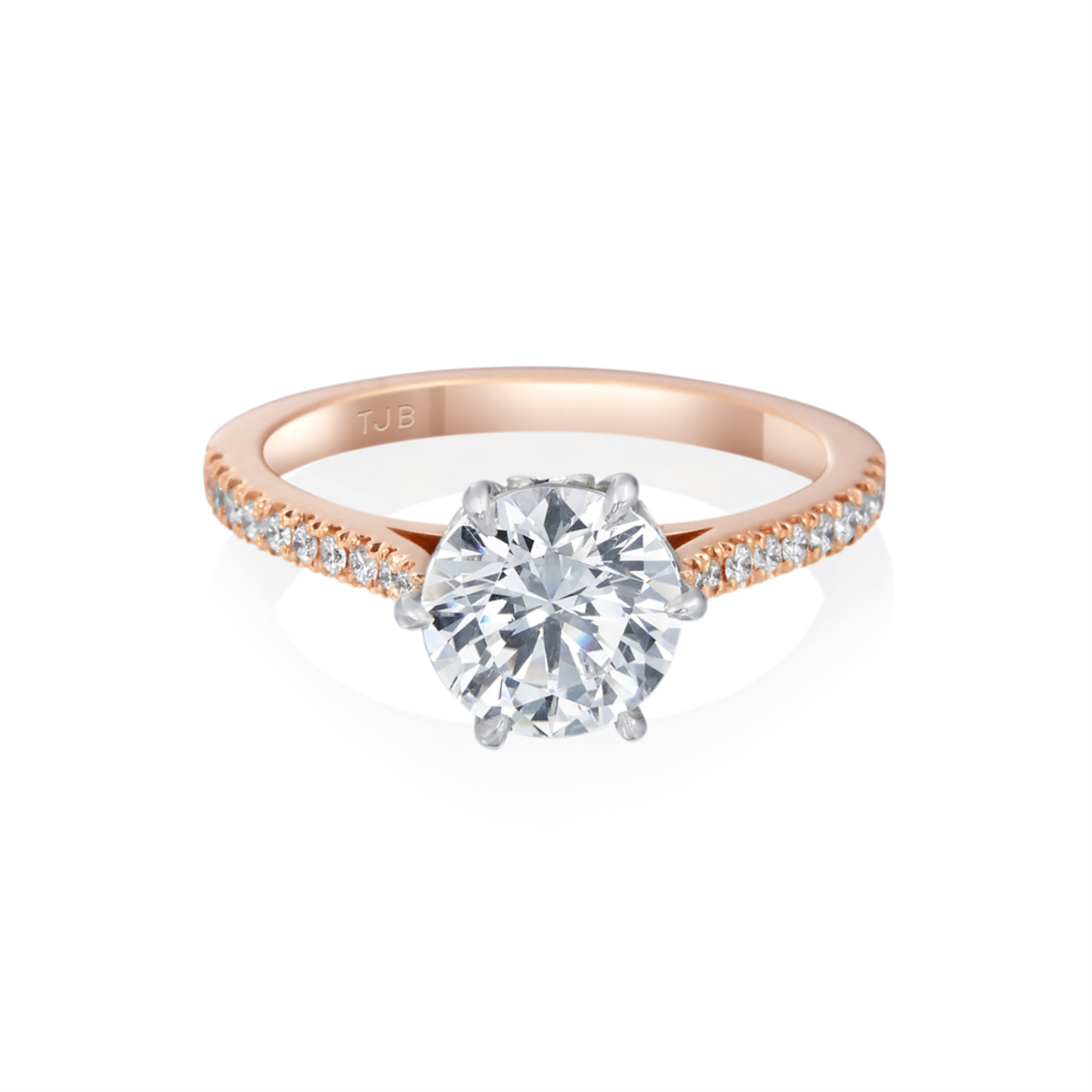 https://www.tinyjewelbox.com/upload/product/Rose Gold Platinum and Diamond Pave Engagement Ring Mounting