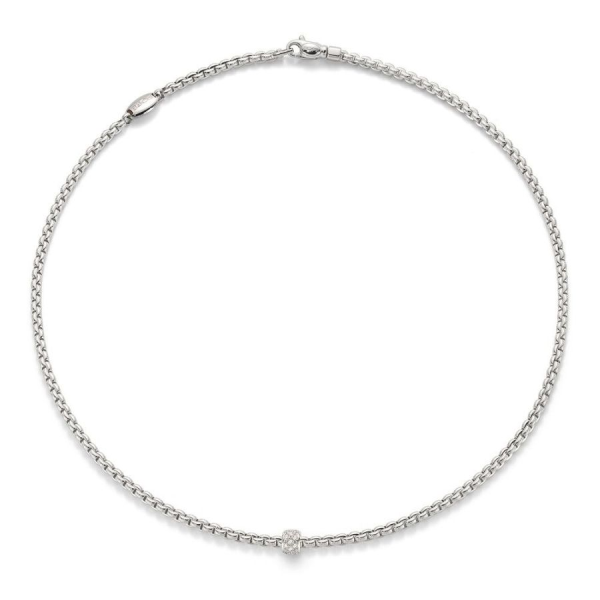 EKA COLLECTION NECKLACE WITH DIAMOND PAVE