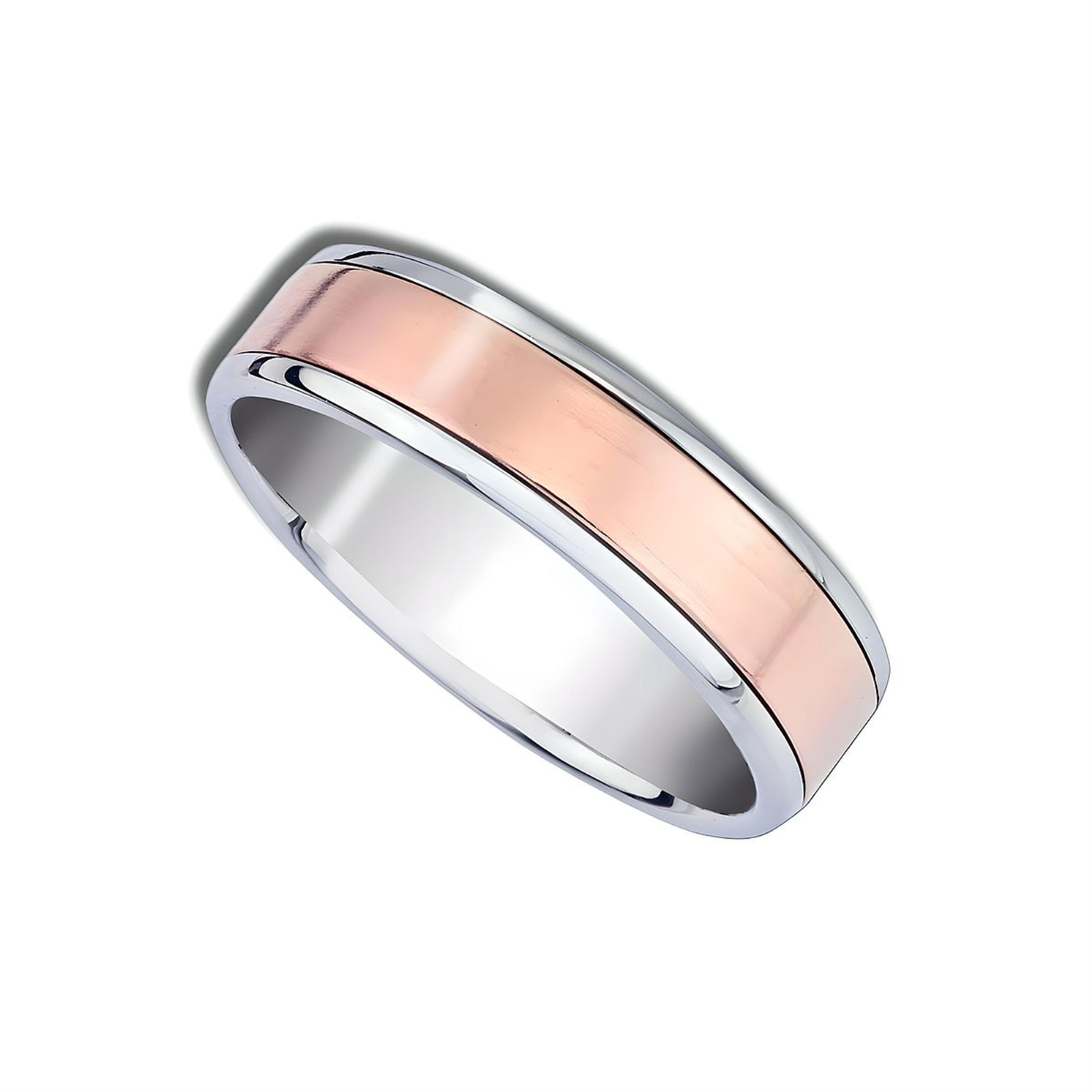 Gold Satin Band Ring