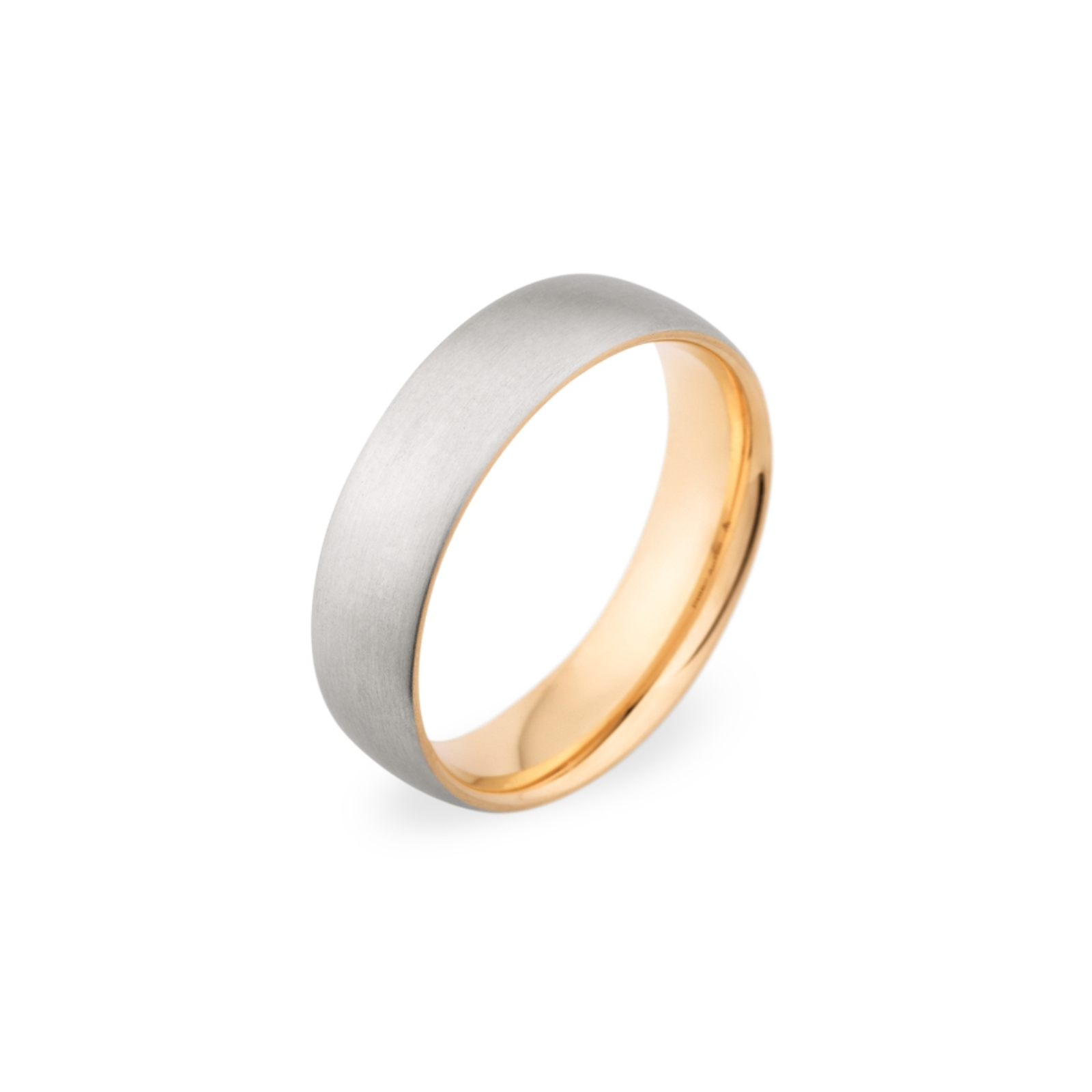 Platinum and Rose Gold Men