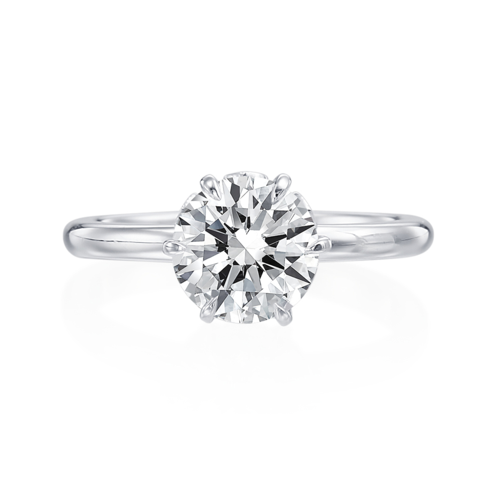 https://www.tinyjewelbox.com/upload/product/Platinum Gold Six Prong Solitaire Engagement Ring Mounting