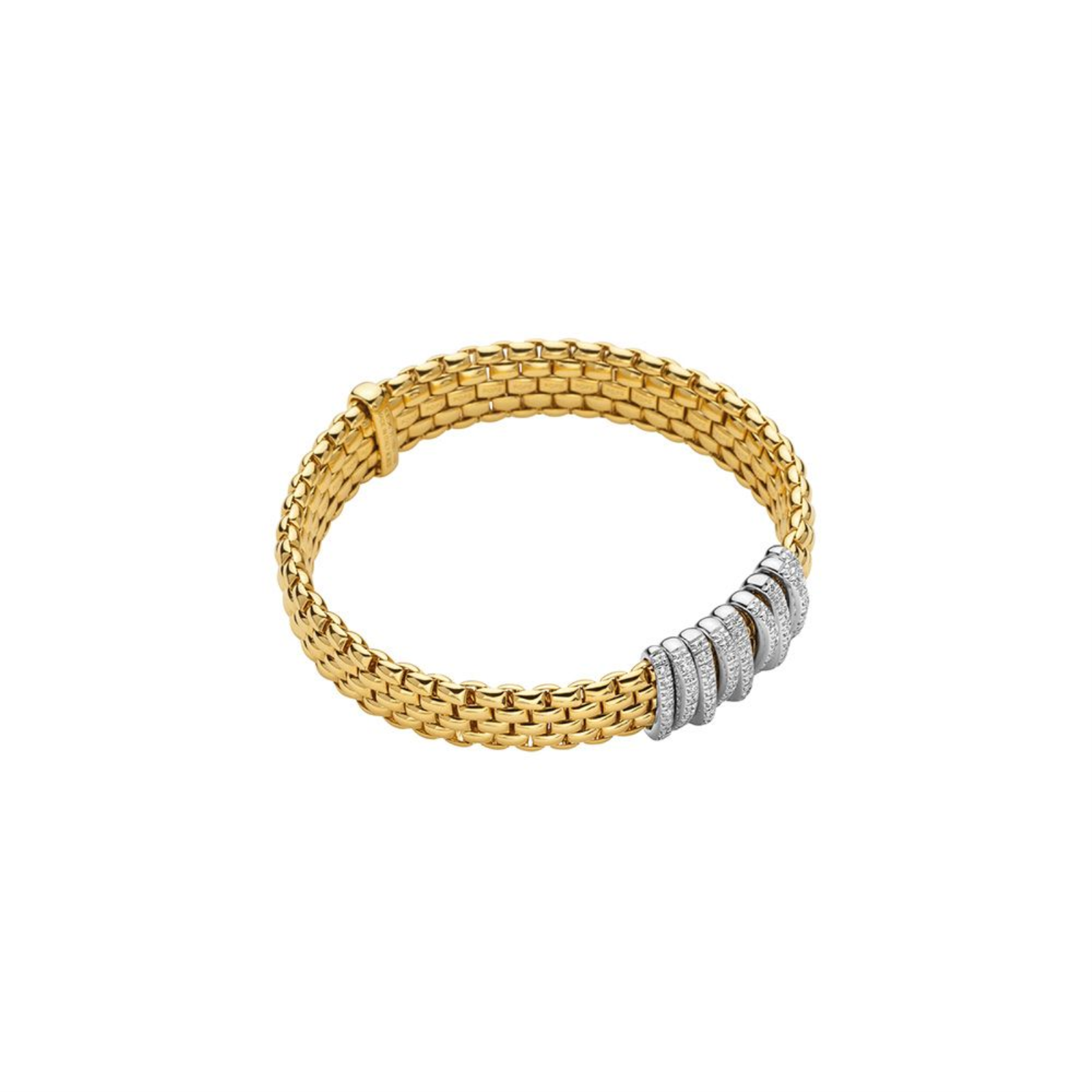 PANORAMA COLLECTION FLEXIT BRACELET WITH DIAMONDS