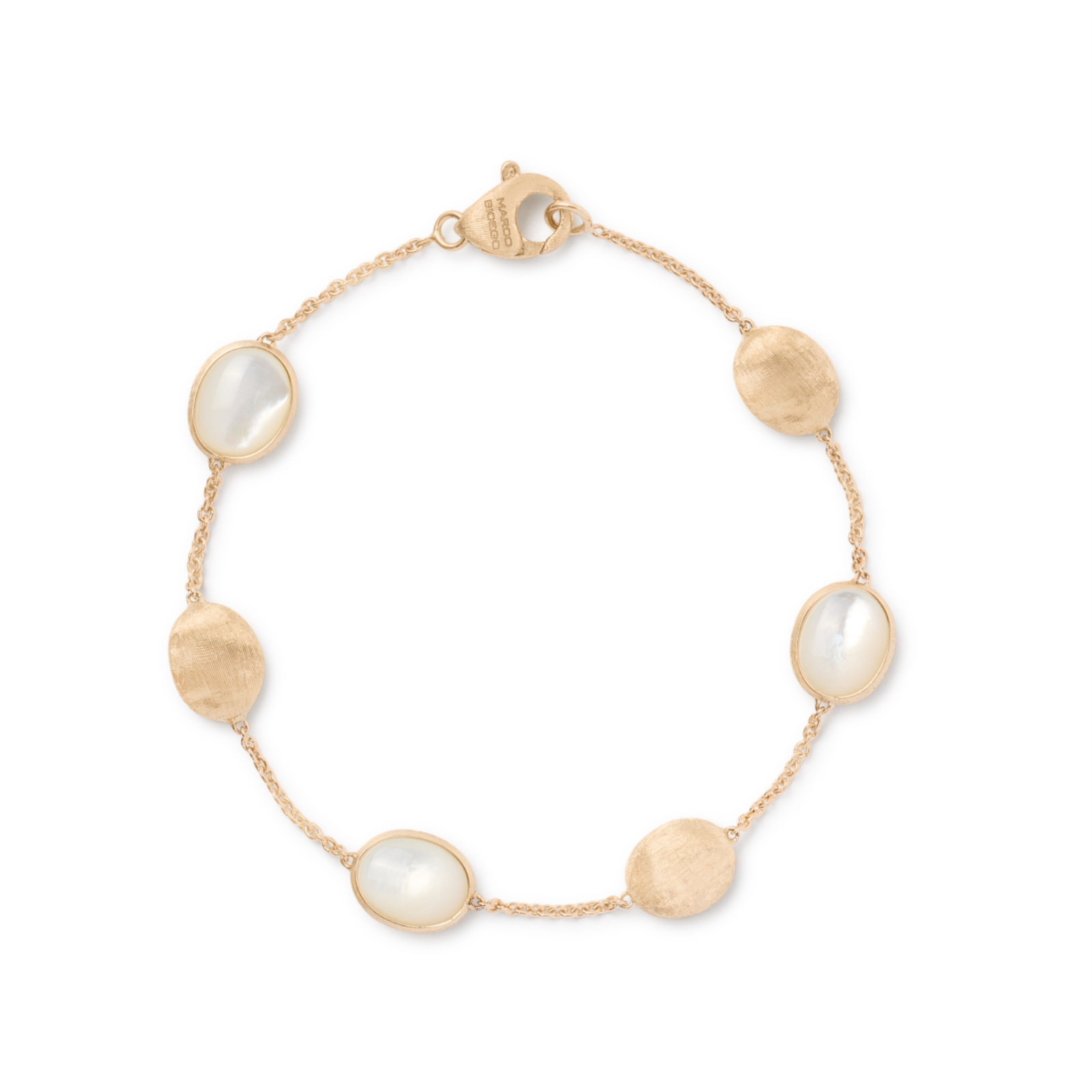 Gold Siviglia Mother of Pearl Bracelet
