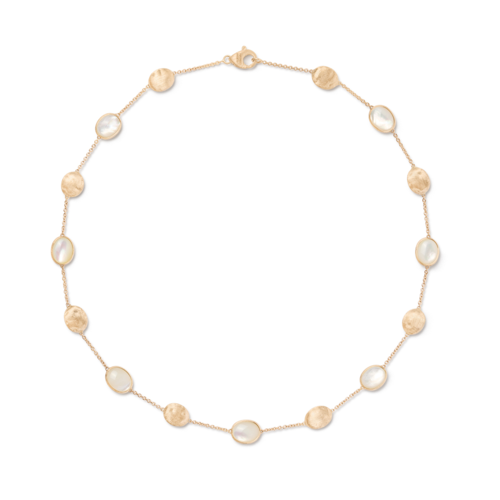 Gold and Mother of Pearl Siviglia Necklace