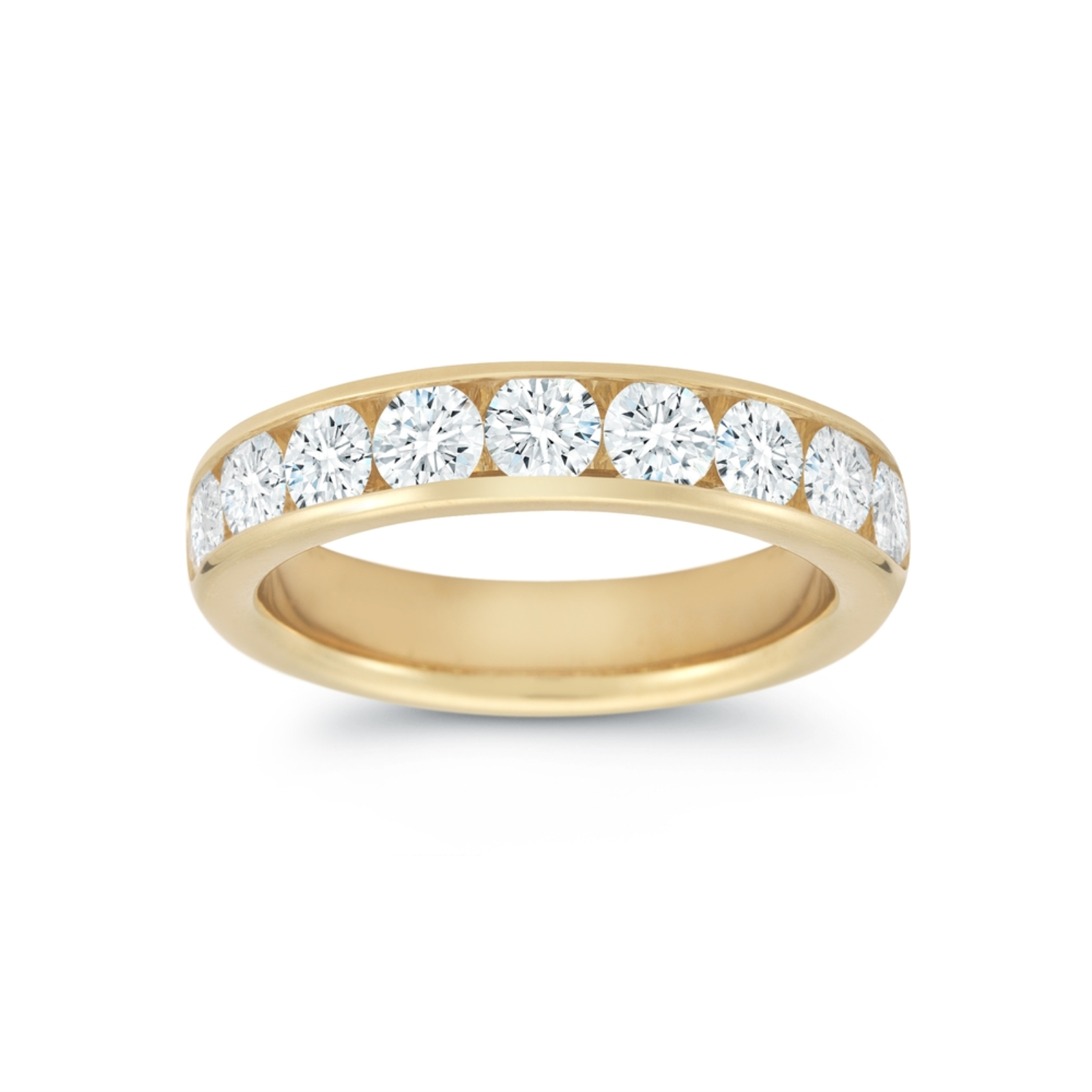 Channel Set Eternity Band