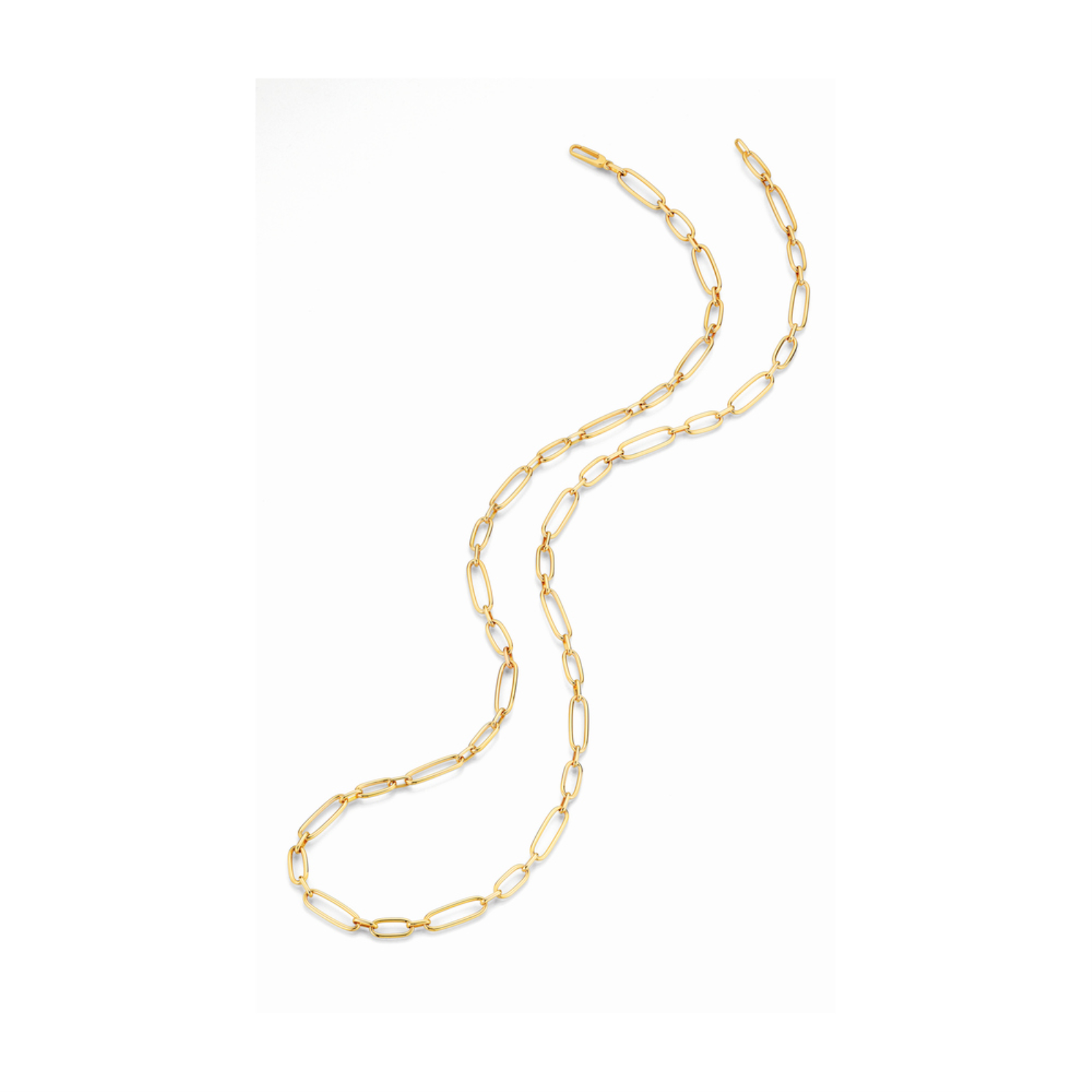 Gold Mixed Chain Necklace
