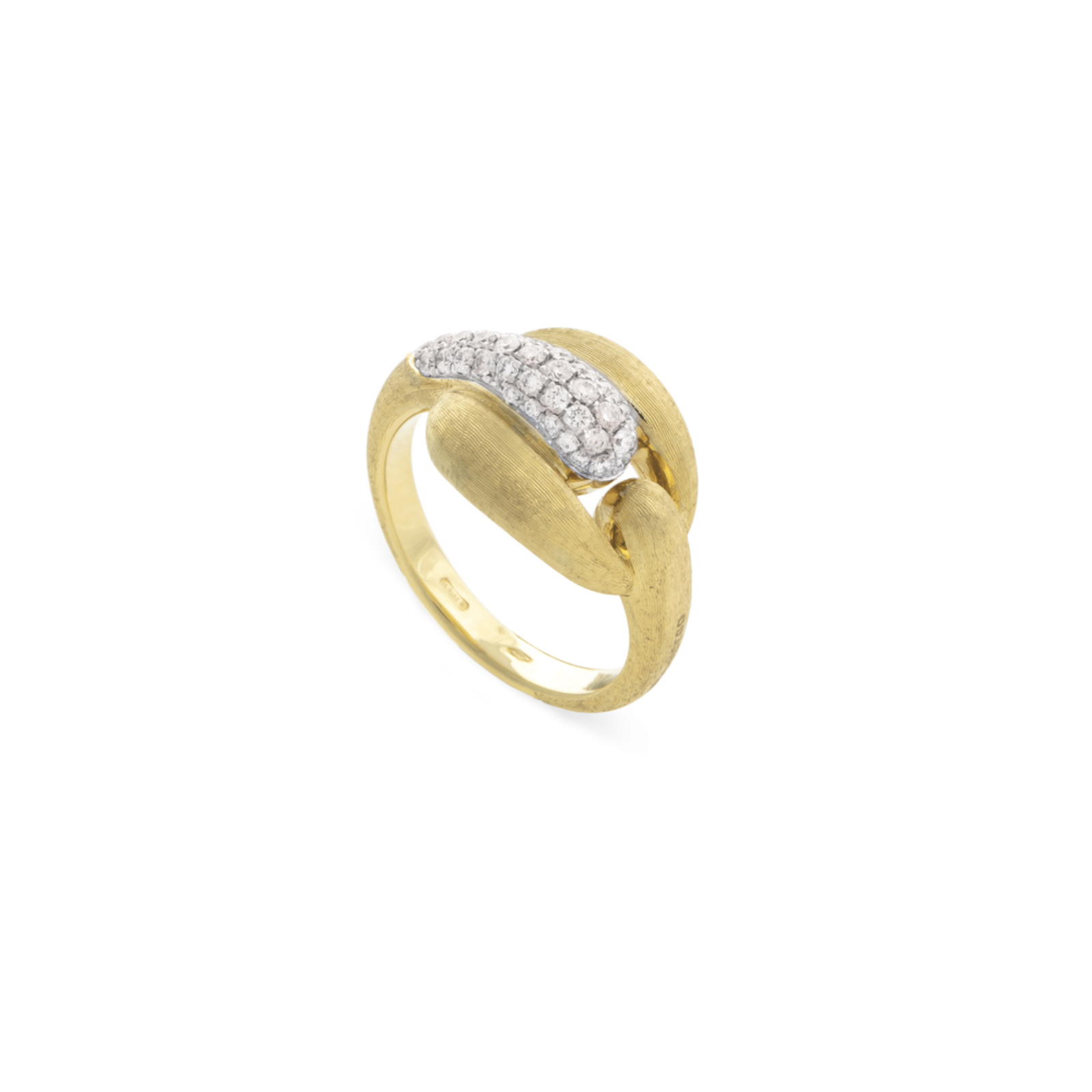 Gold and Diamond Lucia Ring
