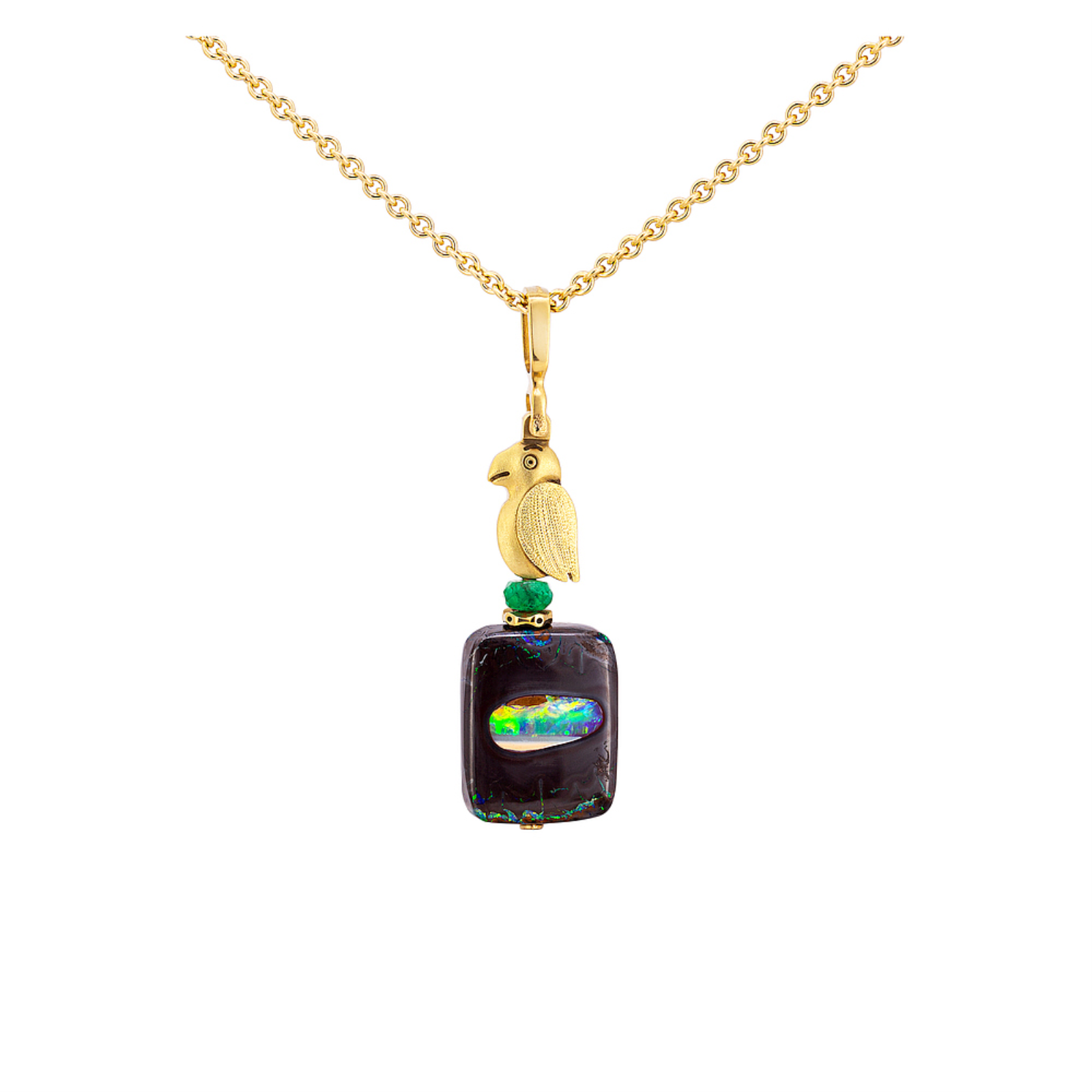 Gold and Opal Fable Necklace