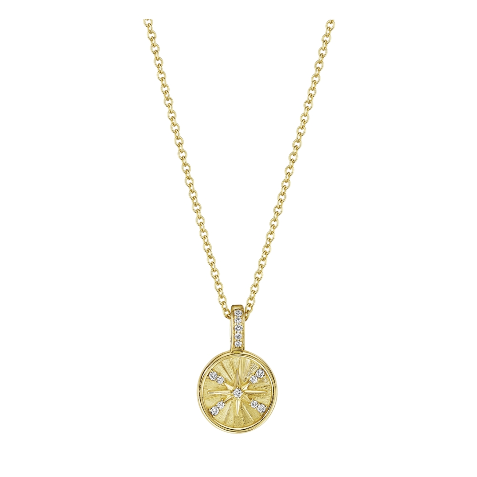 Starburst Medallion Necklace