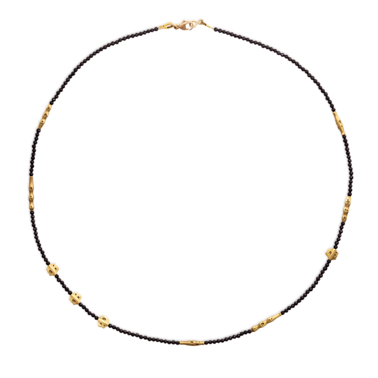 Gold and Spinel Flora Necklace