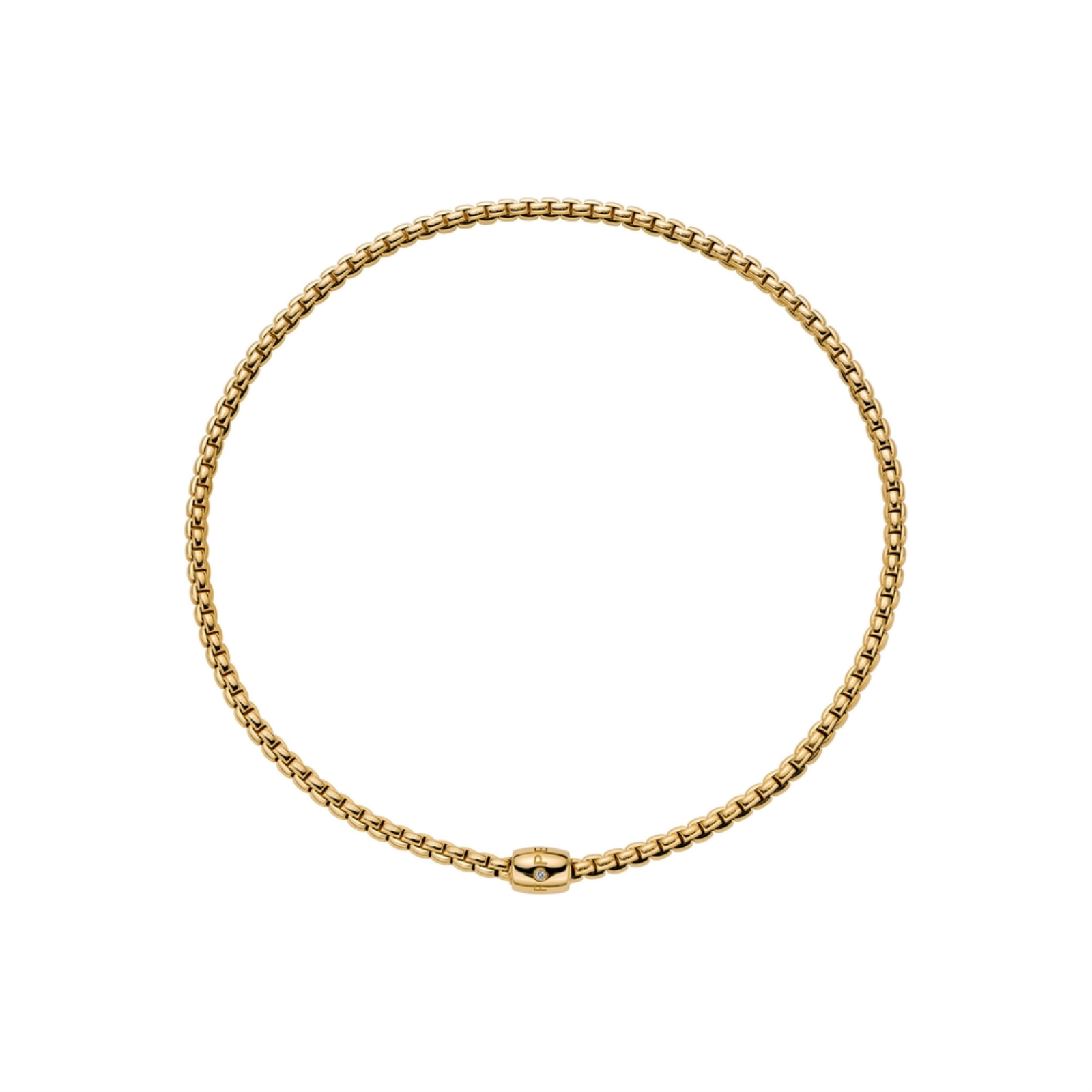 Flex'it necklace with ornamental clasp