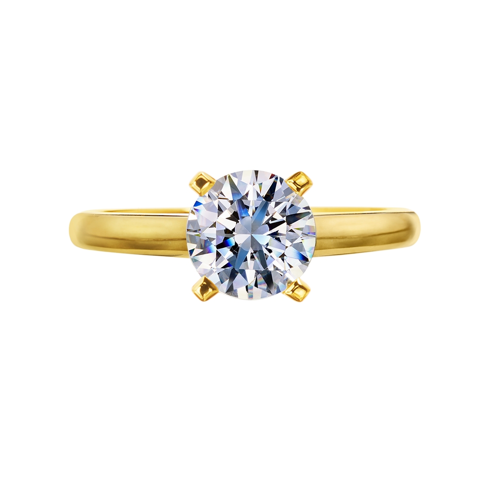 Solitaire Engagement Ring Mounting