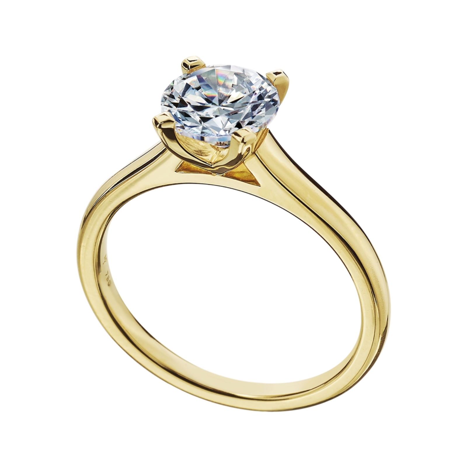 Solitaire Engagement Ring Mounting