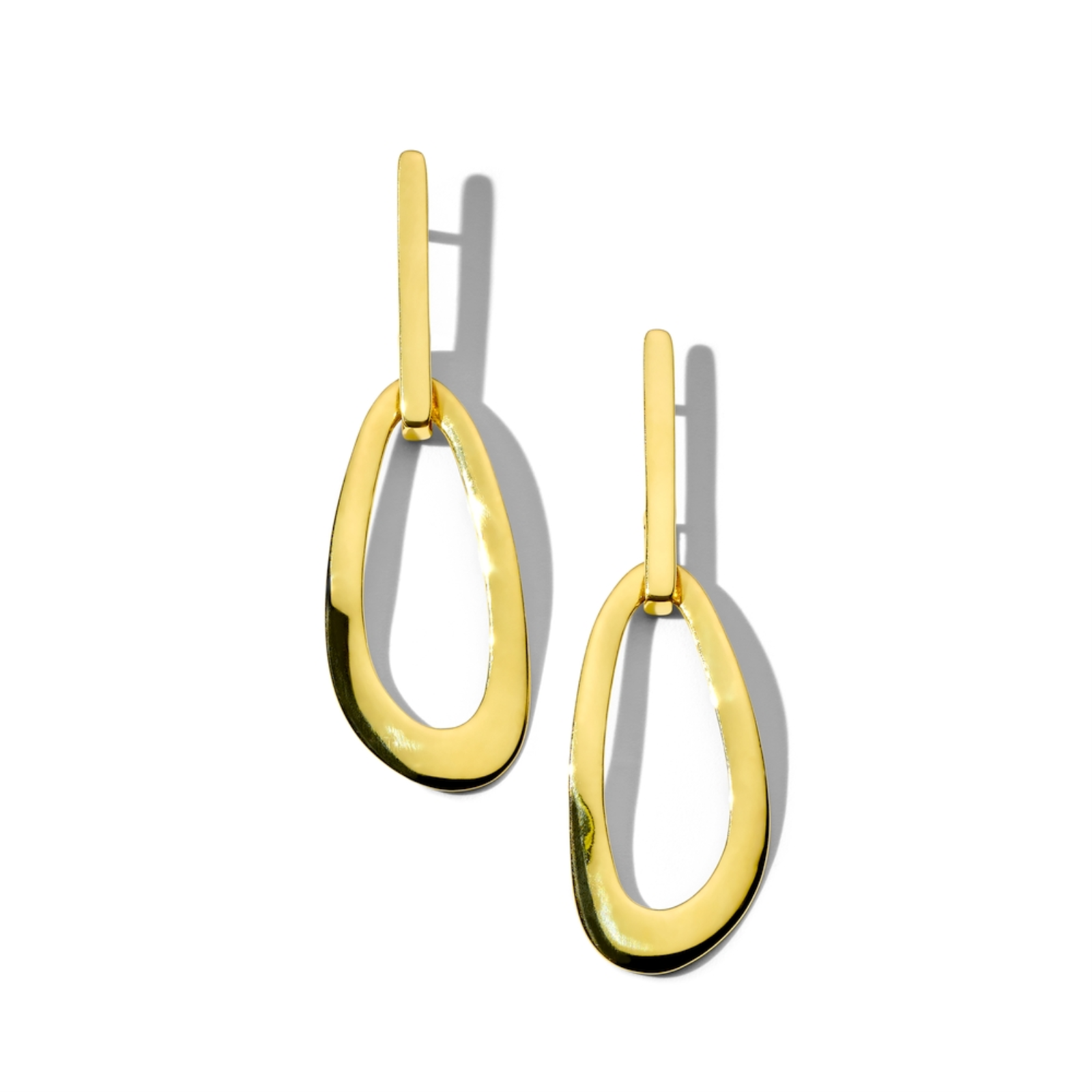 Classico Mix Texture Open Disc Post Earrings