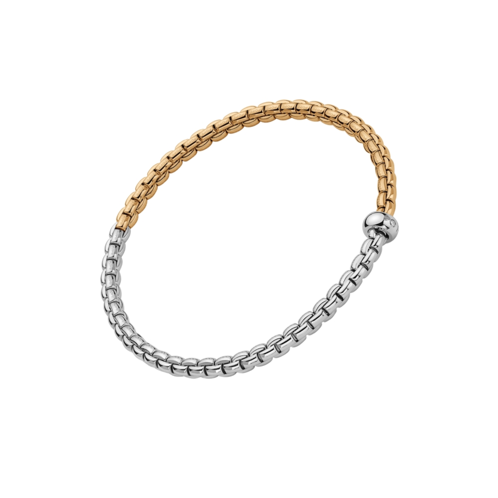 Flex'it bracelet with bicolour mesh