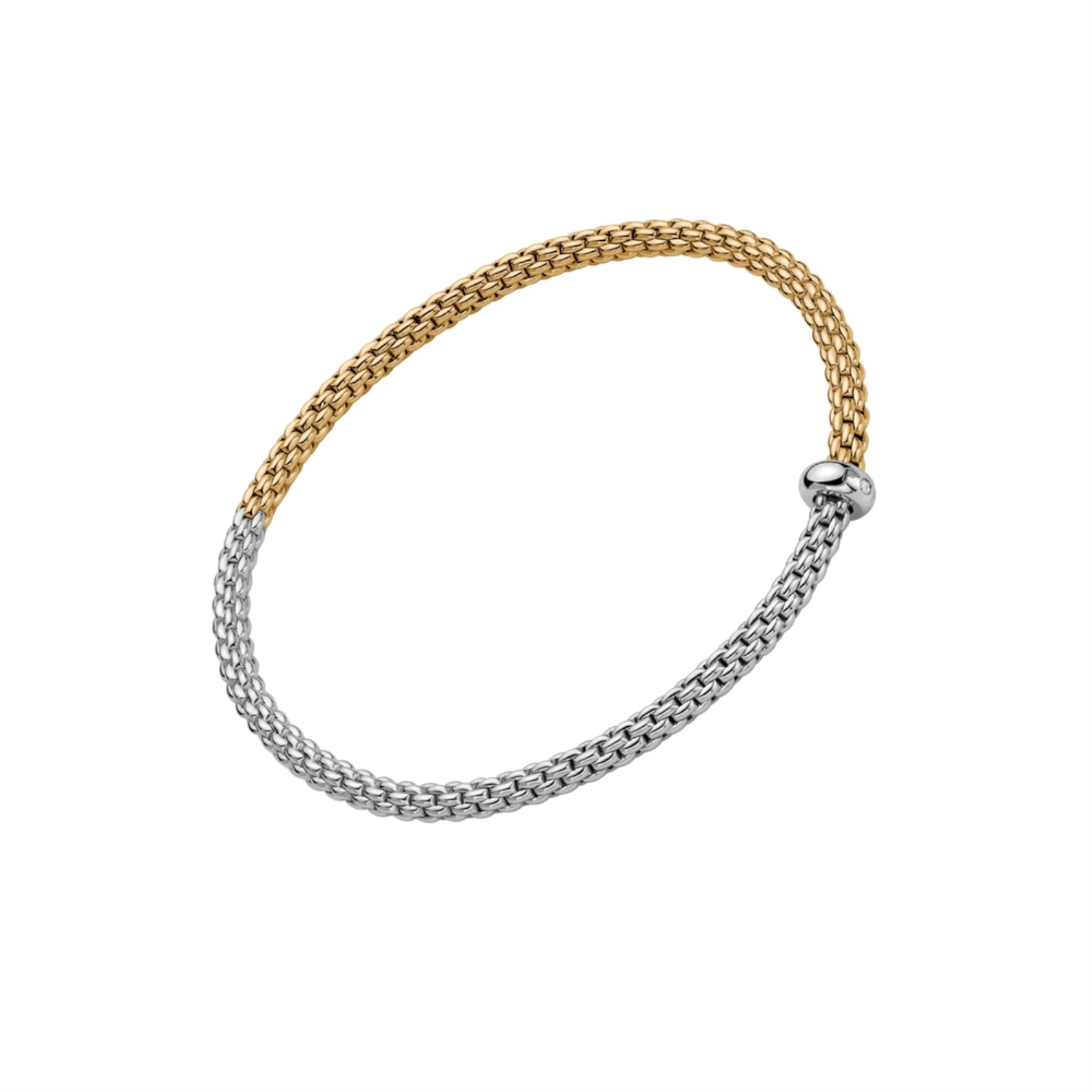 Flex'it bracelet with bicolour mesh