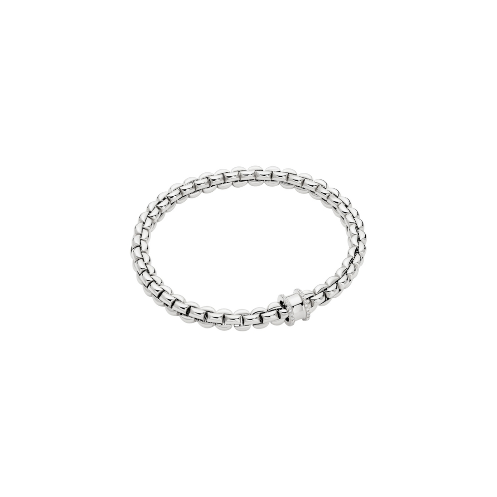 Flex'it bracelet with a diamond pavé