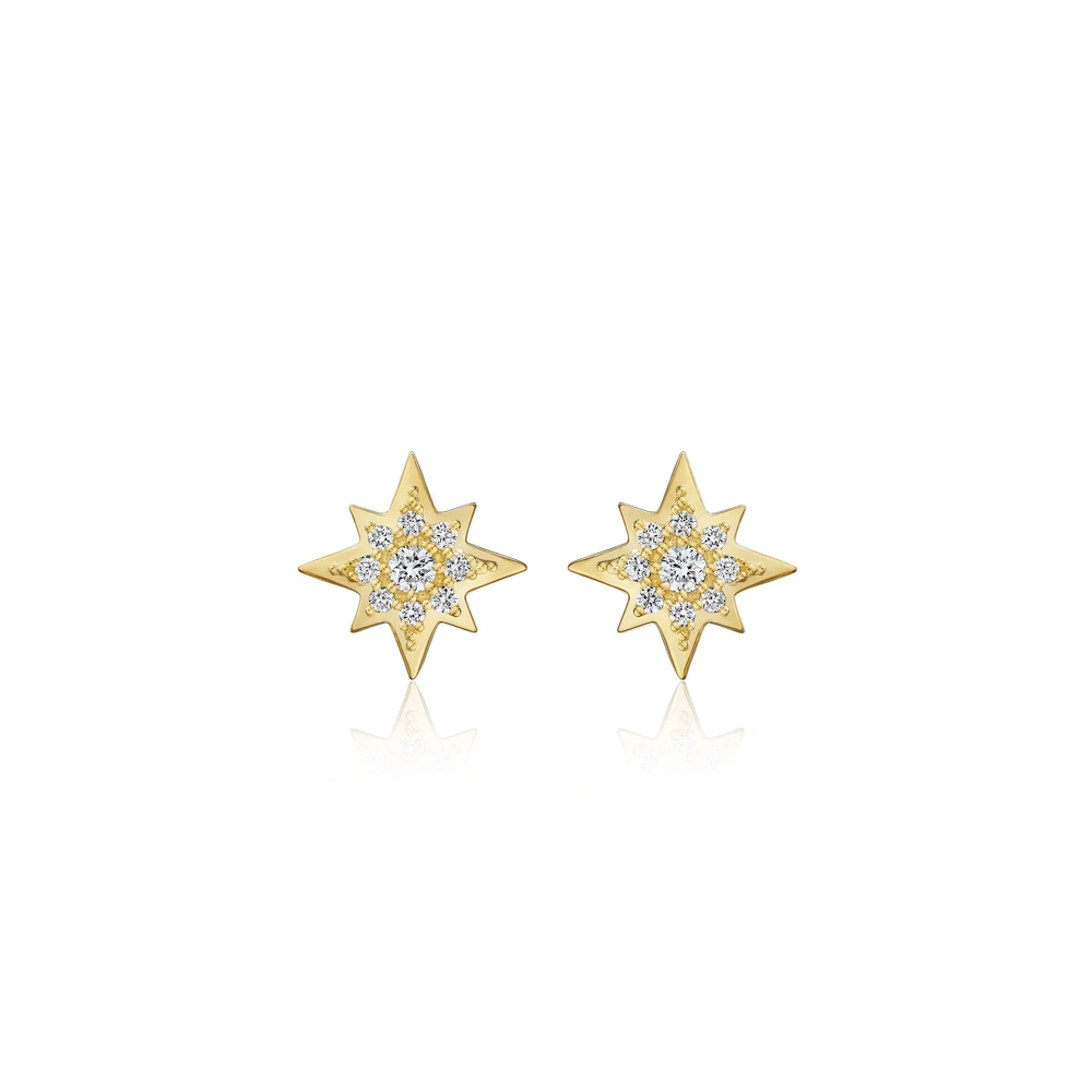 Petite Penny Starburst Earrings