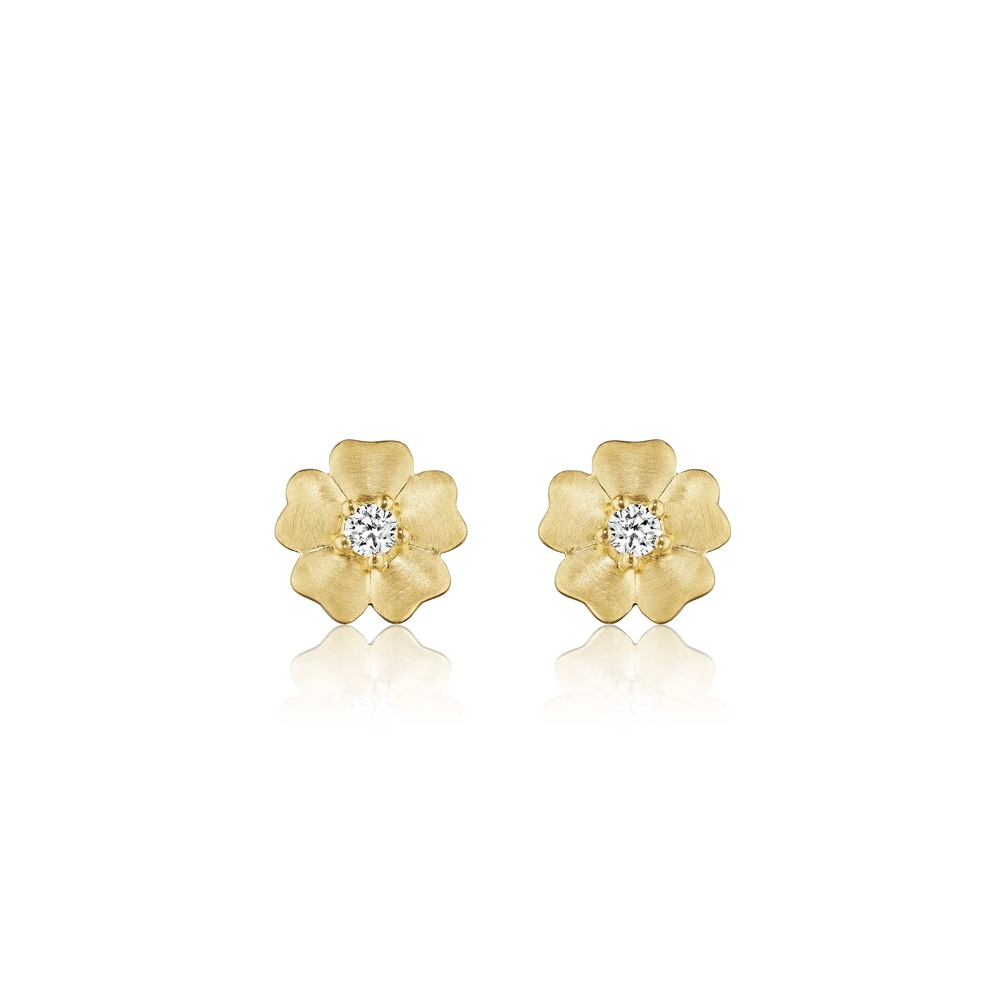 Petite Penny Flower Stud Earrings