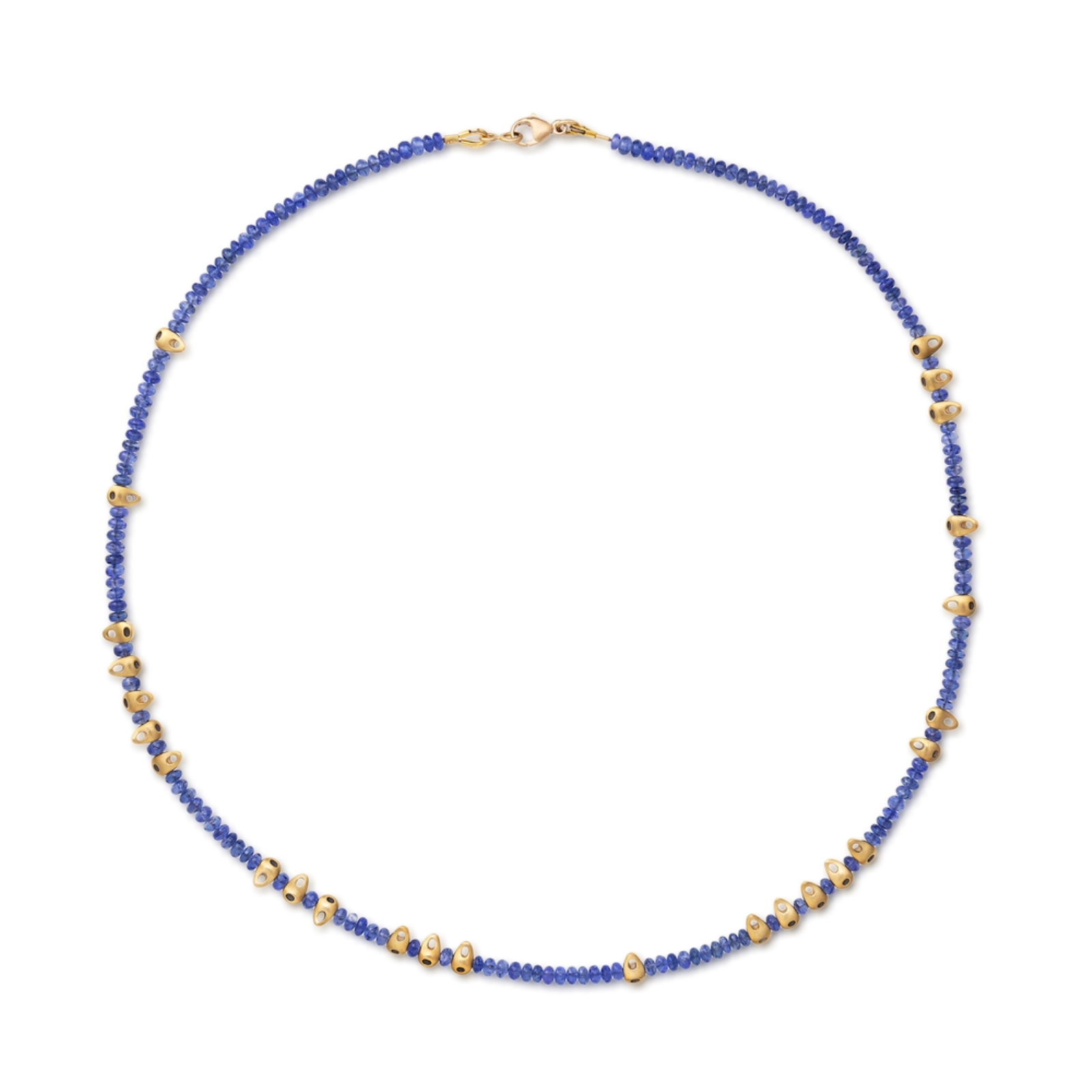 Sapphire Nautilus Necklace