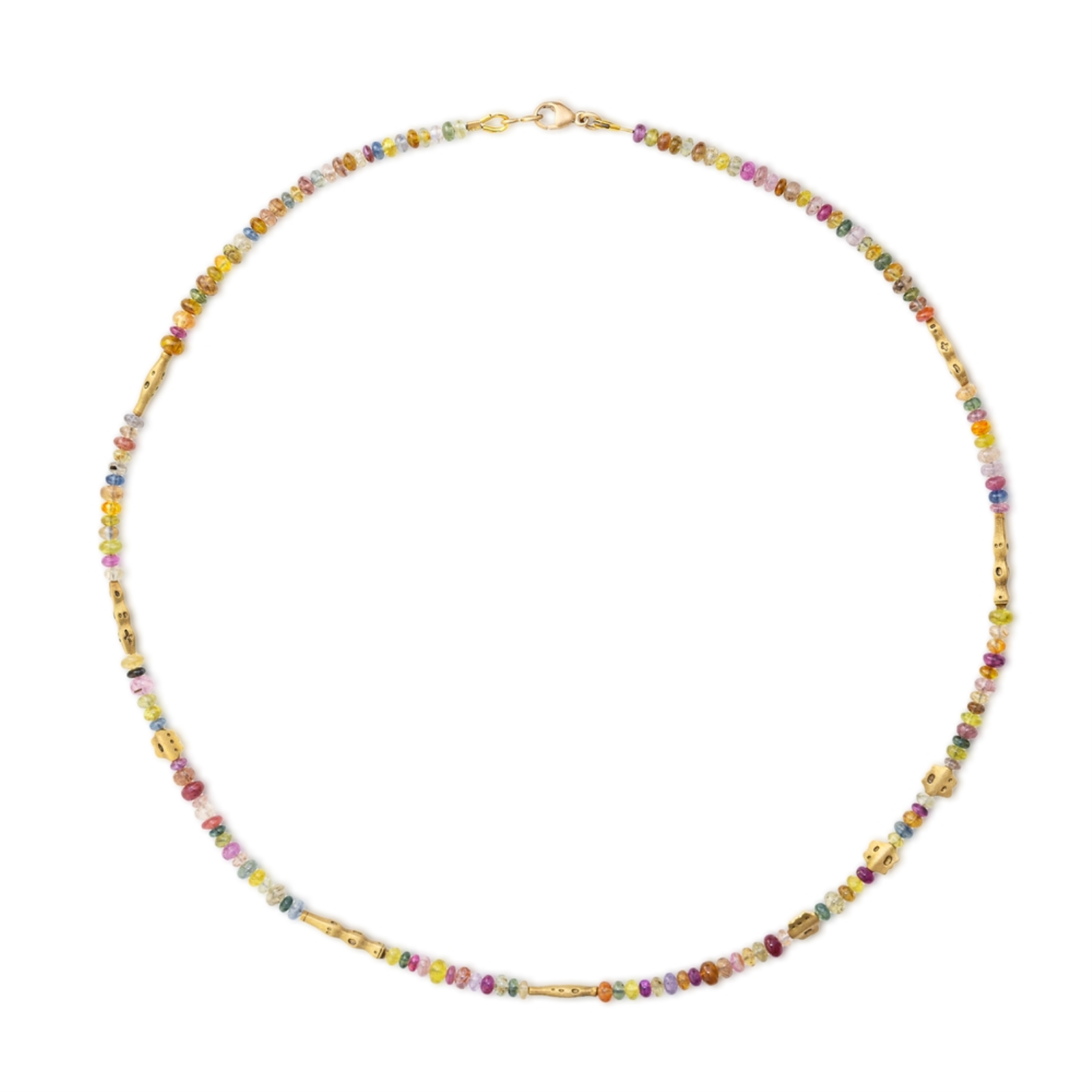 Umba Sapphire Flora Necklace