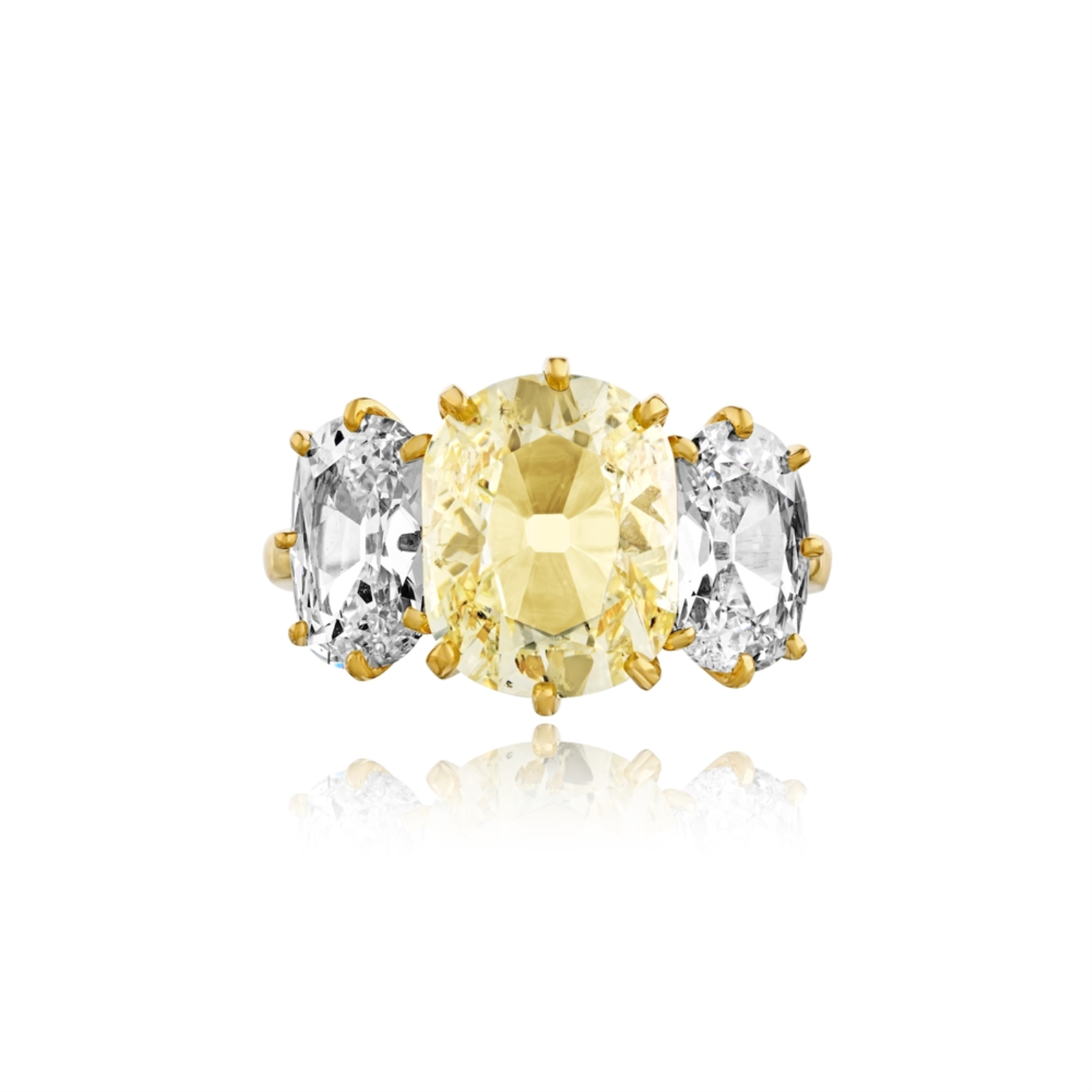 Three Stone Engagement Ring