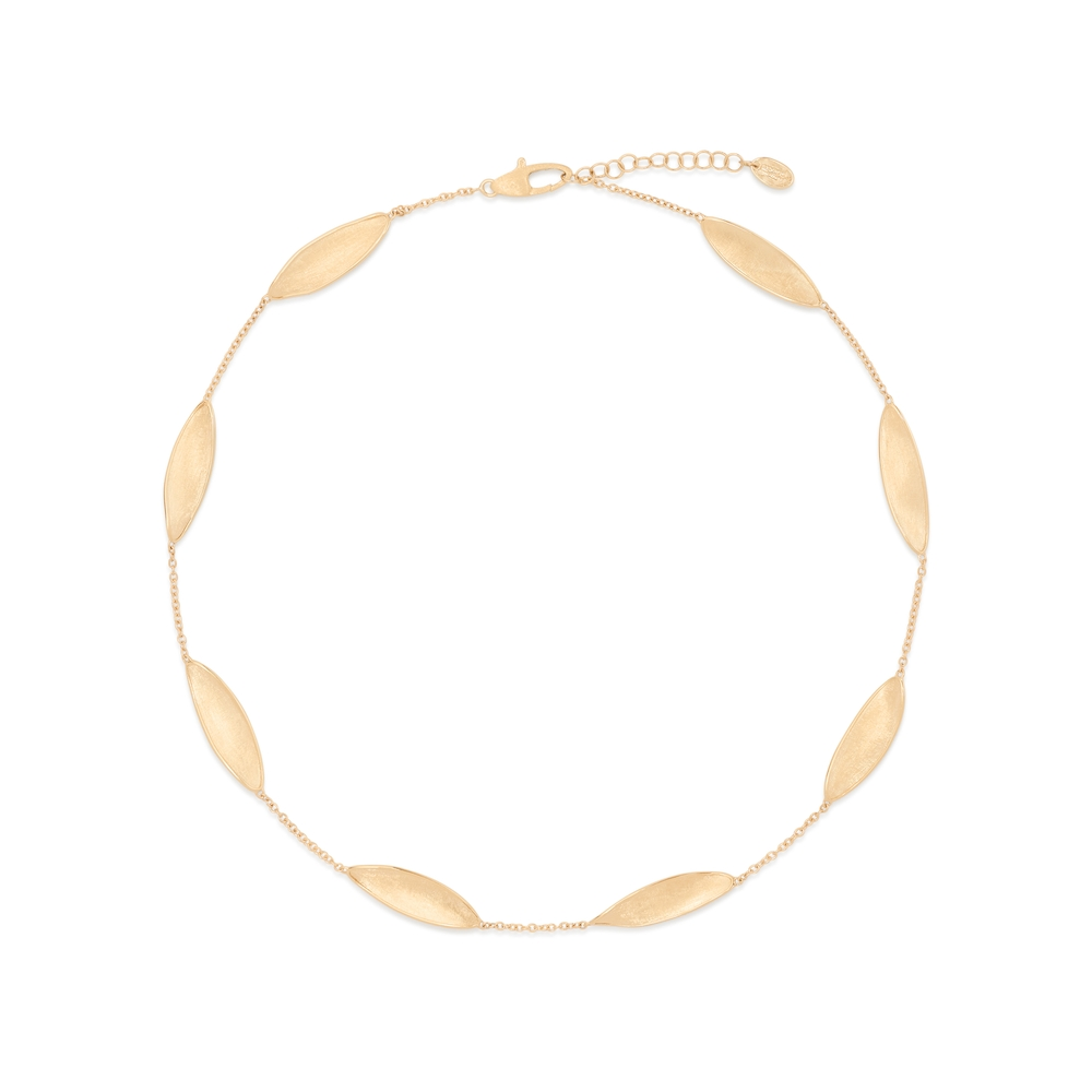 Lunaria Gold Twist Necklace