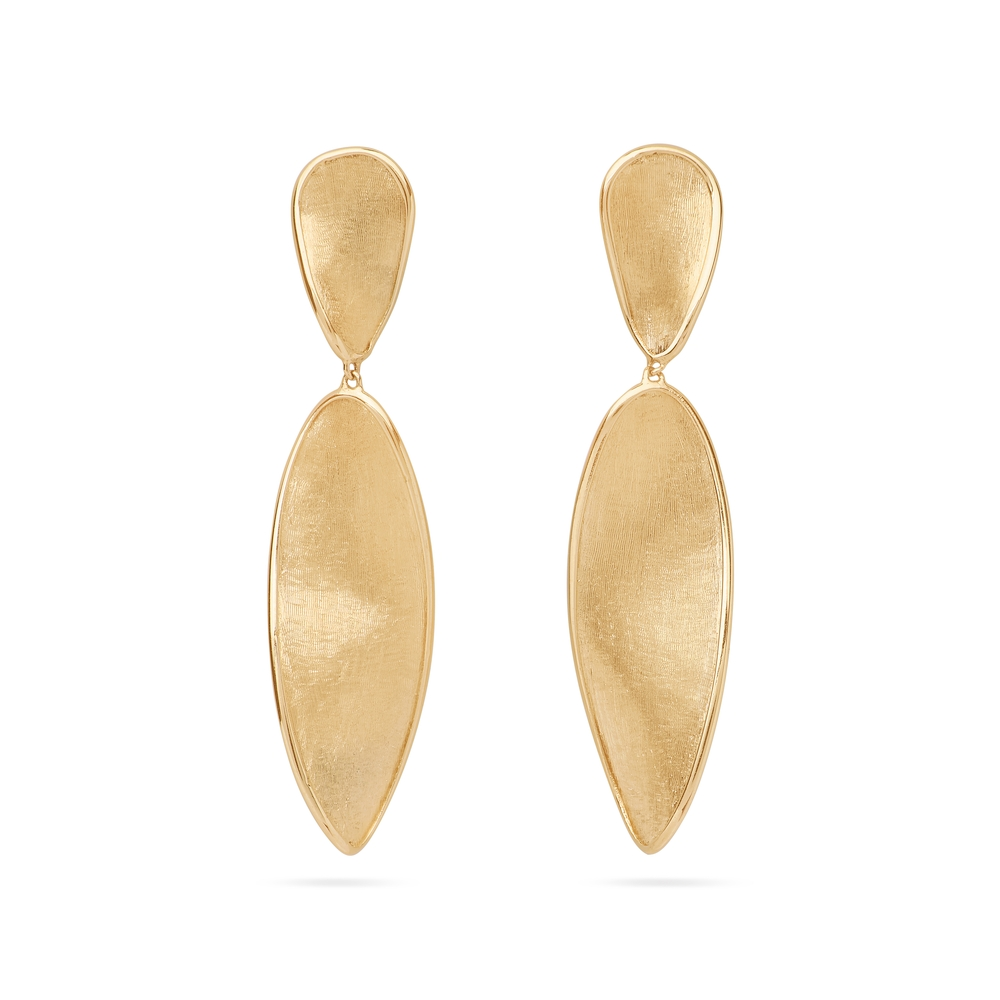 Lunaria Twist Drop Earrings