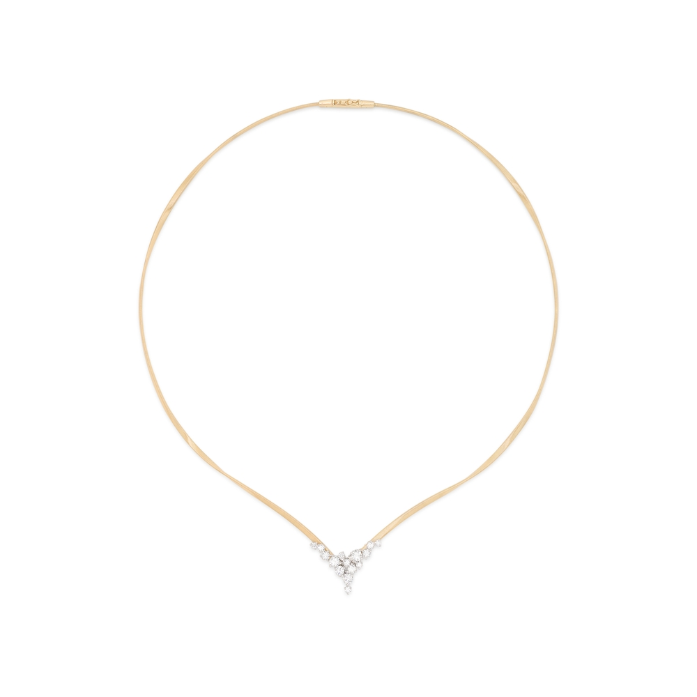 Marrakech Gold and Diamond Necklace