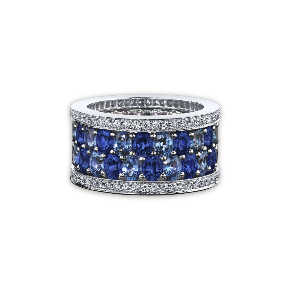 Sapphire and Diamond Wide Band