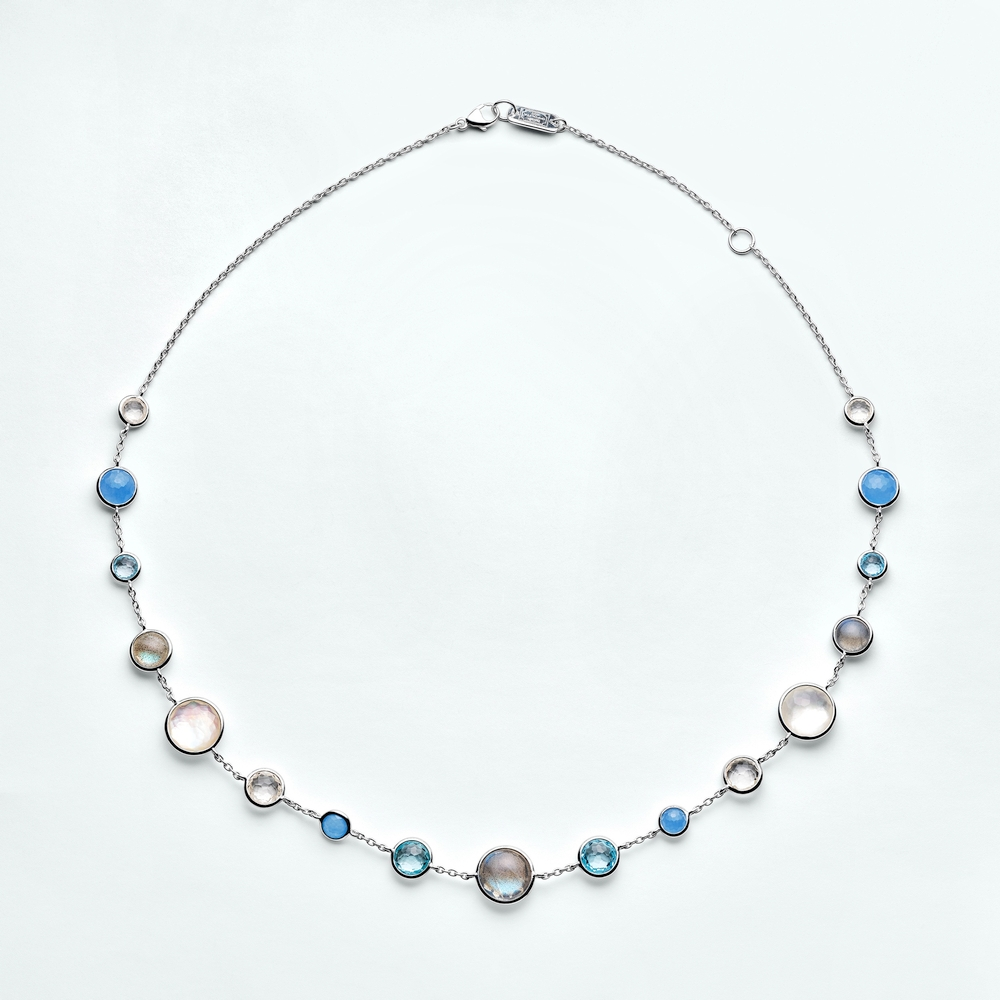 Sterling Silver Lucente Lollitini Short Necklace