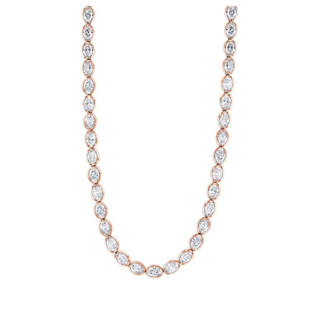 Rose Gold and Diamond Necklace
