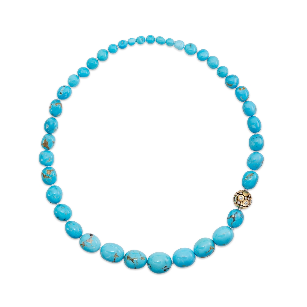 Yellow Gold and Diamond Necklace