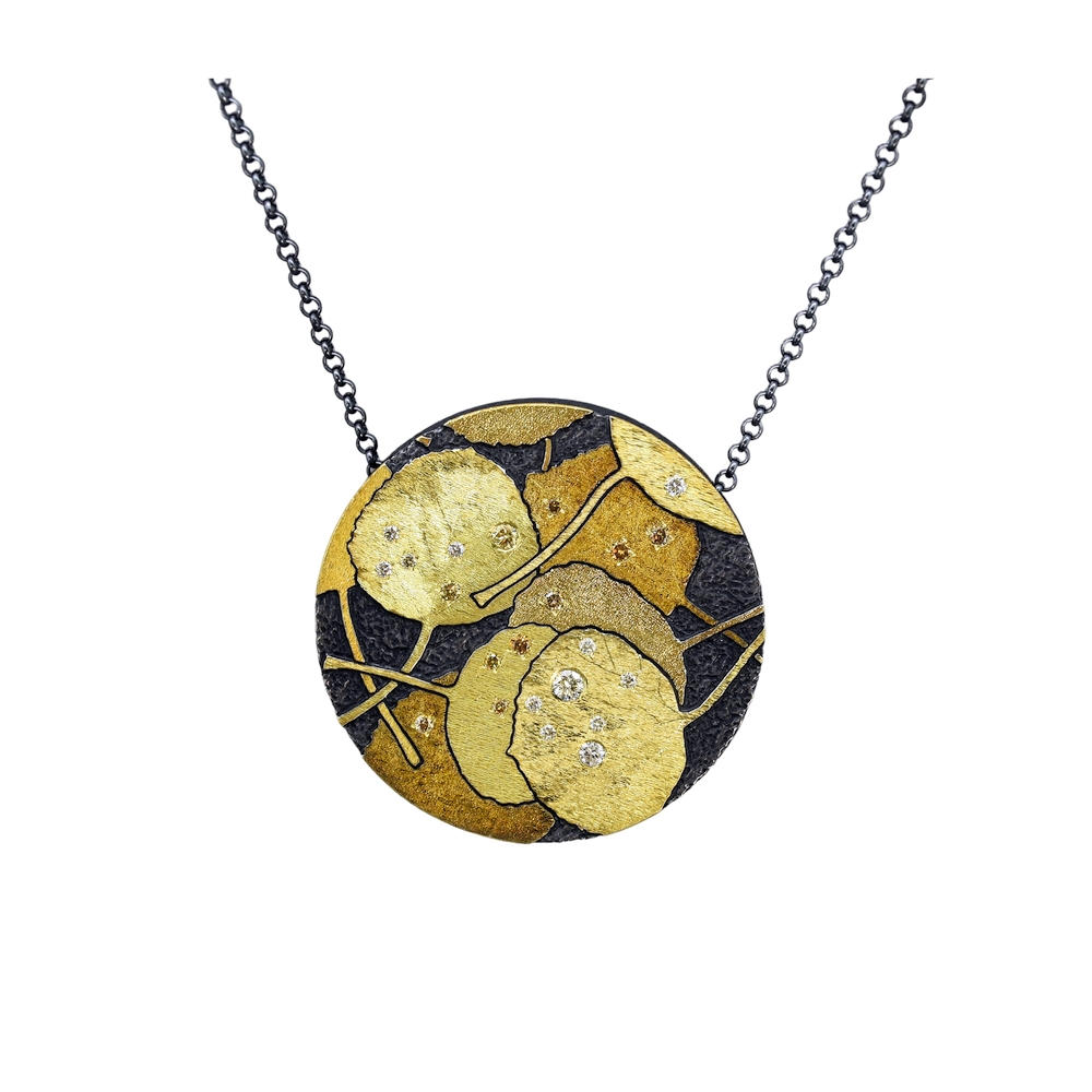 Dew Drops Glittering in the Sun Necklace