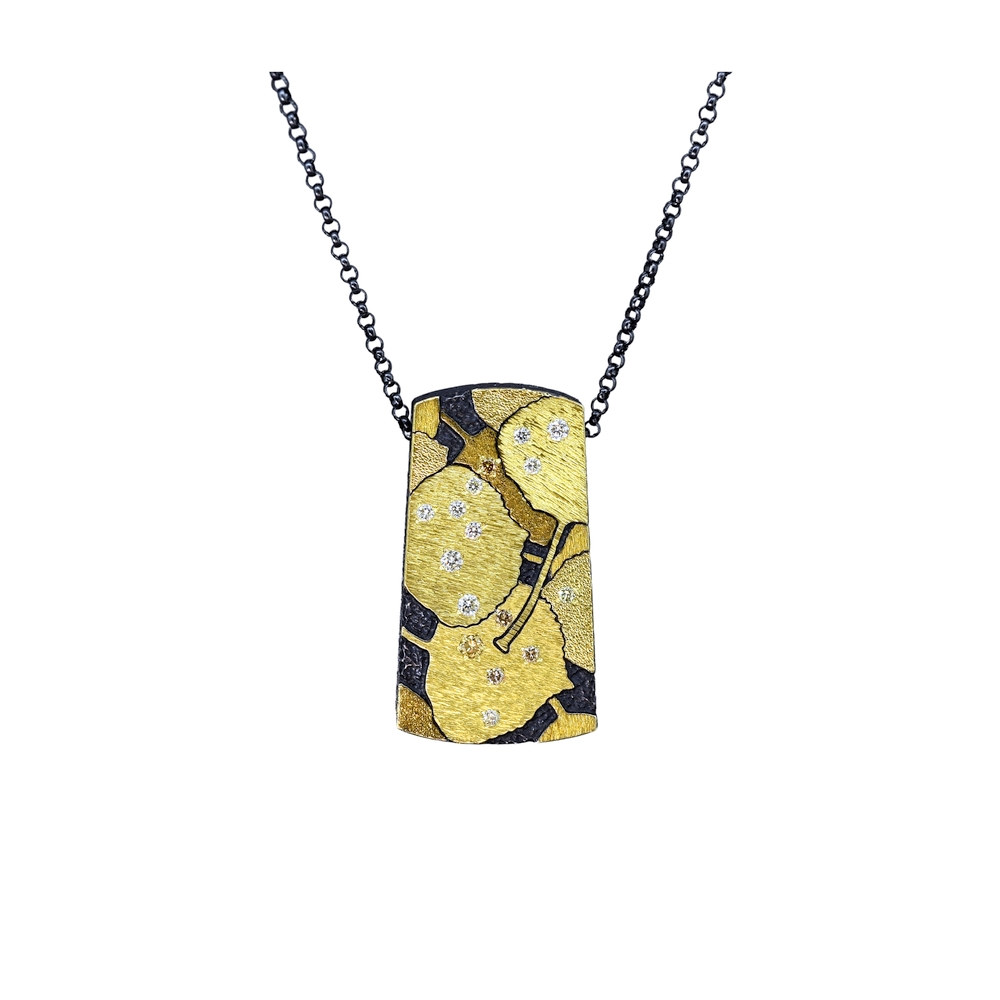 Dew Drops Glittering in the Sun Necklace