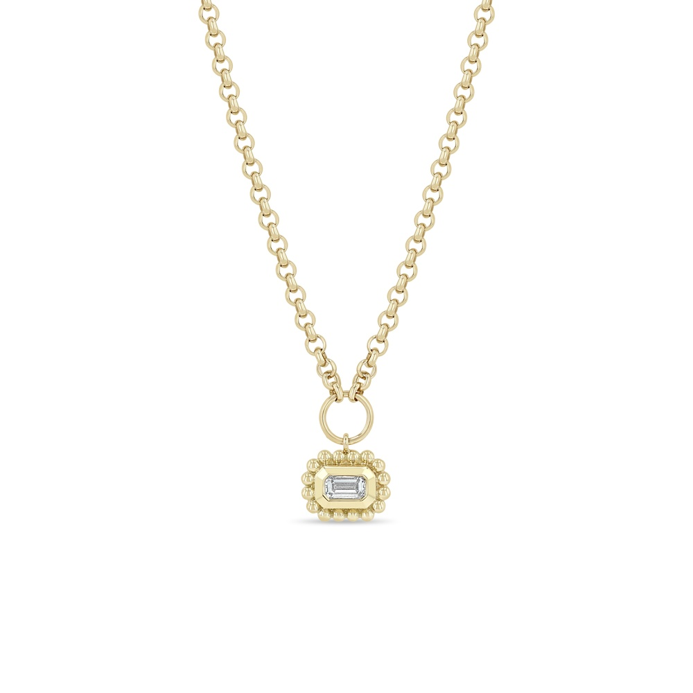 Yellow Gold and Diamond Necklace