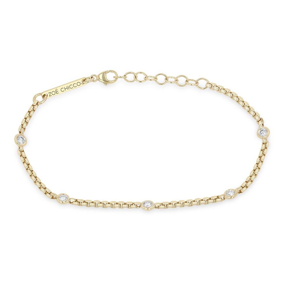 Yellow Gold and Diamond Bracelet