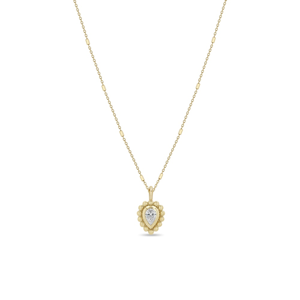 Yellow Gold and Diamond Necklace