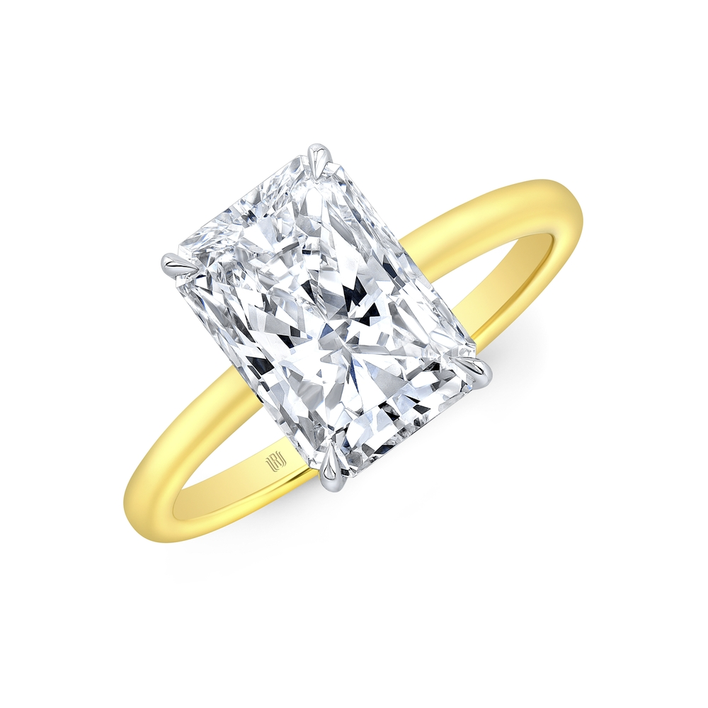 Platinum/Yellow Gold Diamond Ring