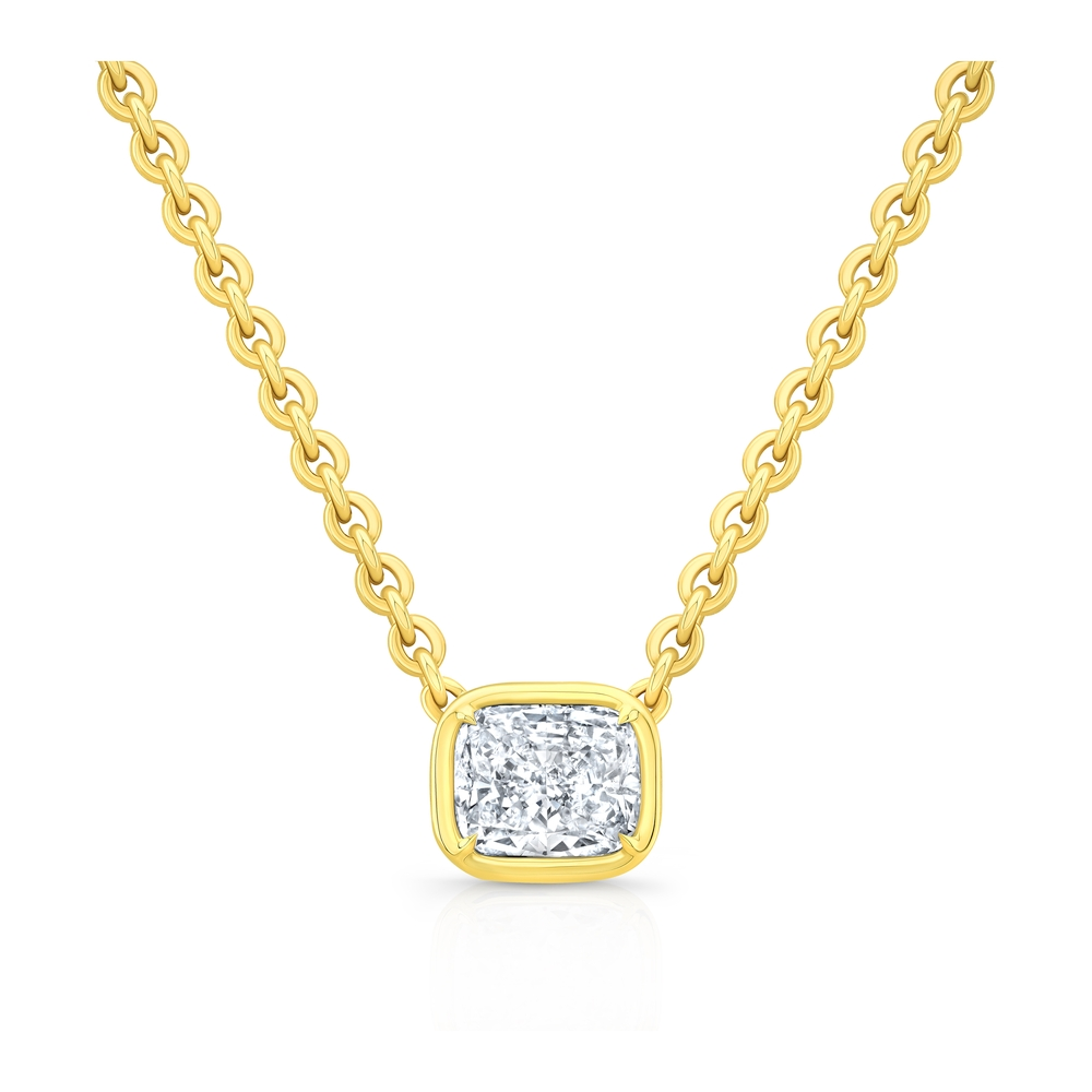Yellow Gold and Diamond Necklace