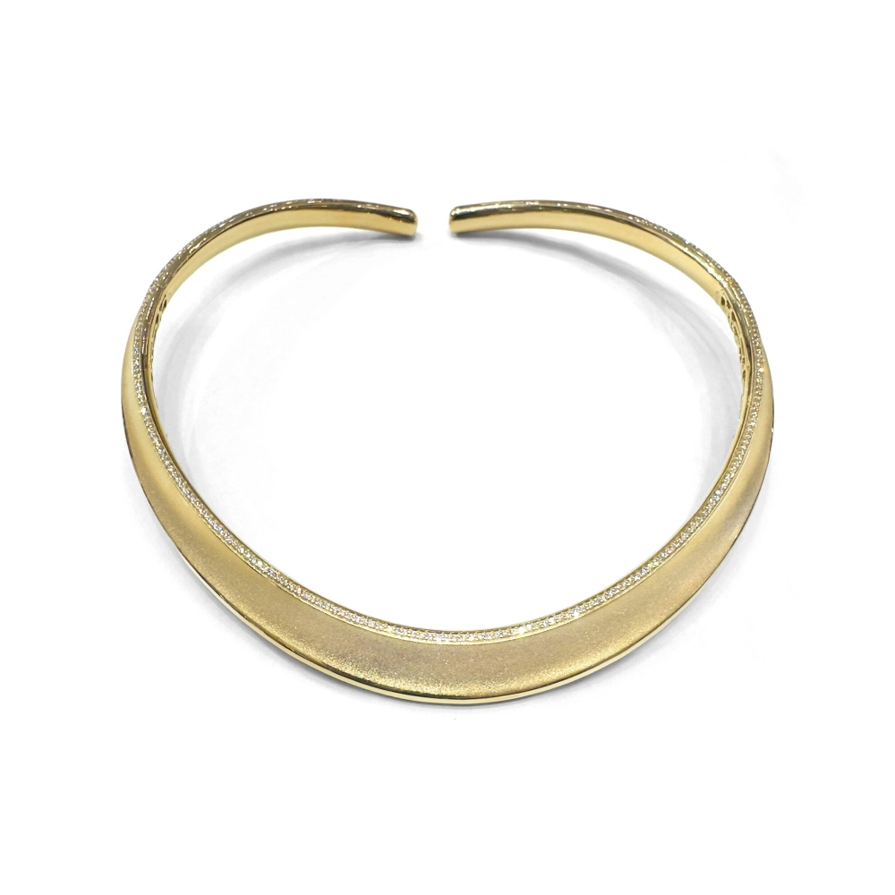 Yellow Gold and Diamond Gallant Choker